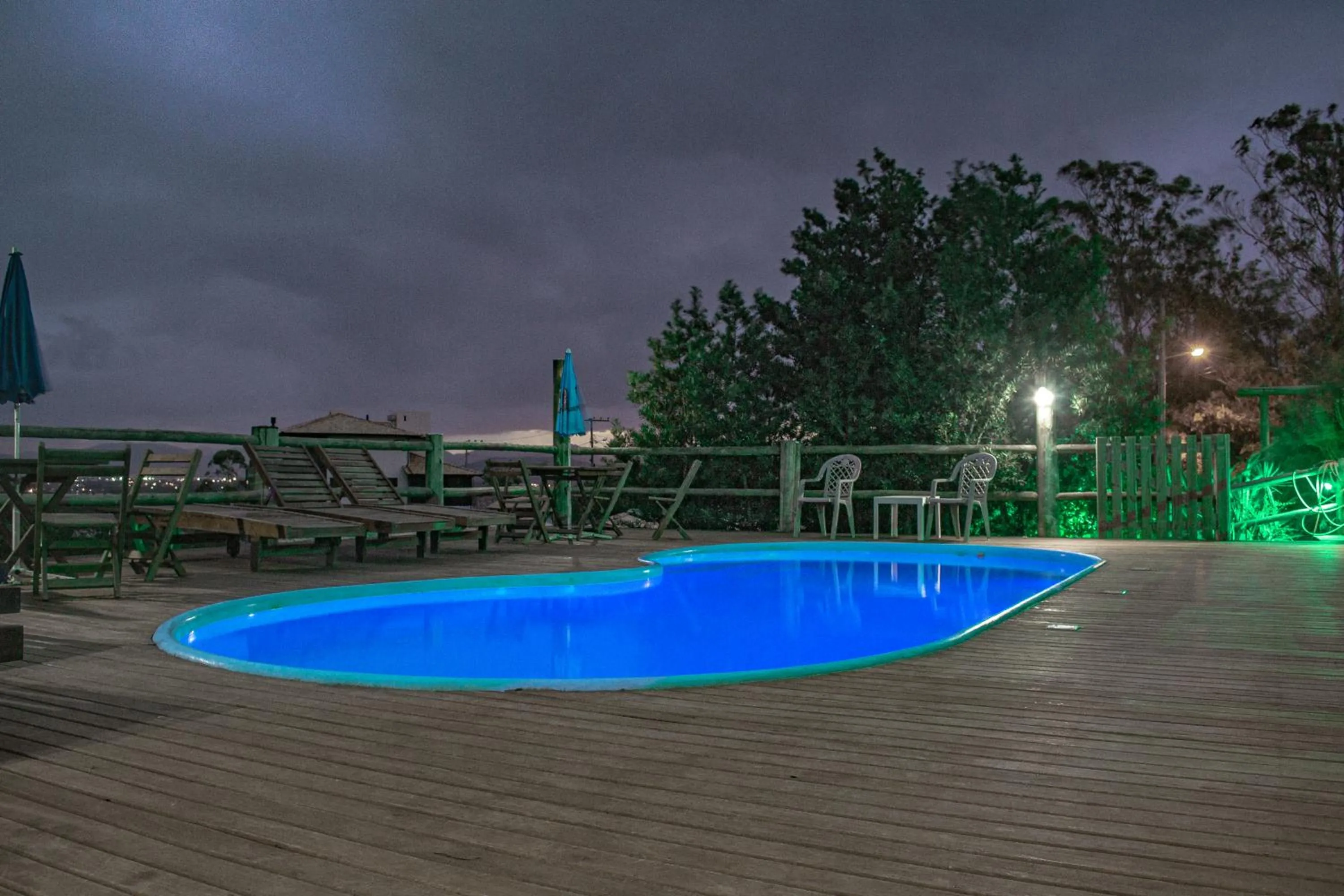 Swimming pool in Doce Cabana Pousada