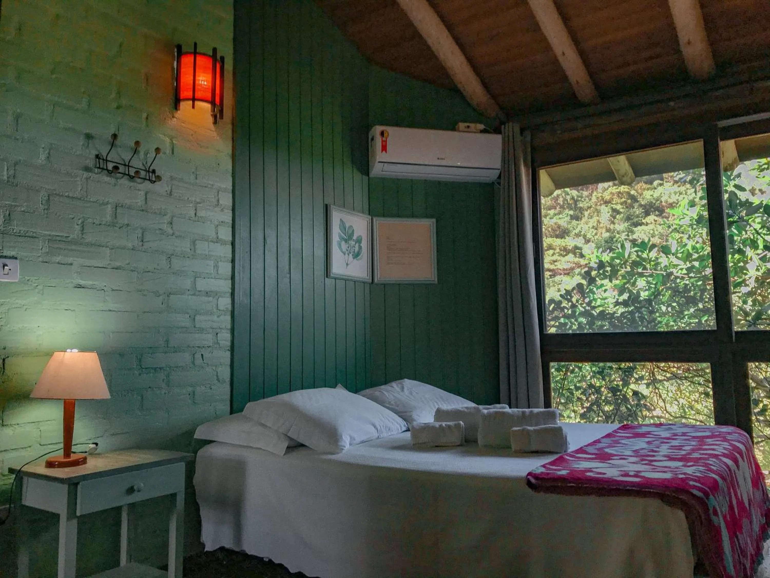 Bed in Doce Cabana Pousada