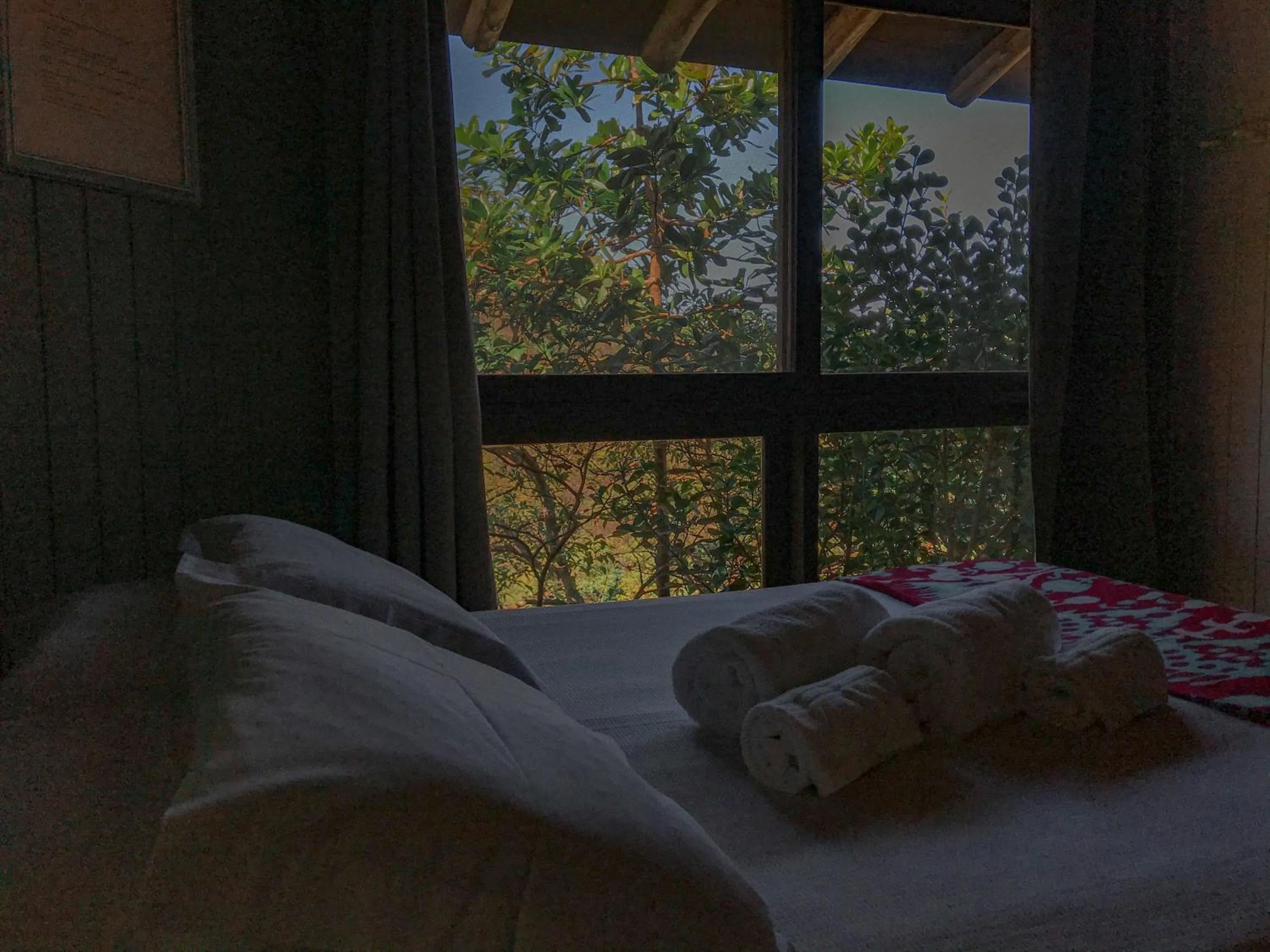 Bed in Doce Cabana Pousada