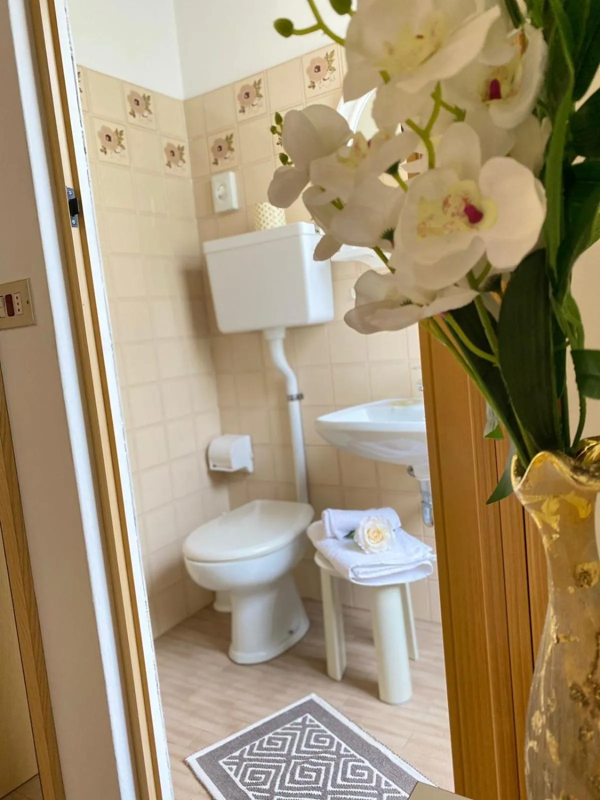 Bathroom in Albergo Sabrina
