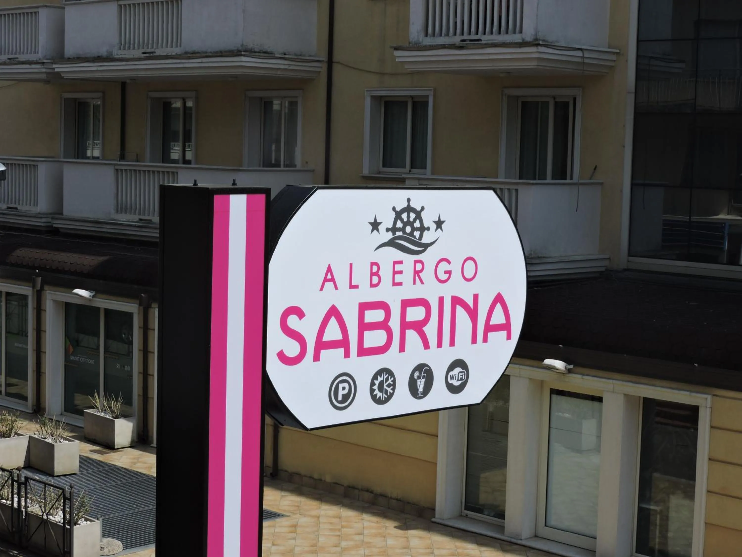 Property logo or sign in Albergo Sabrina