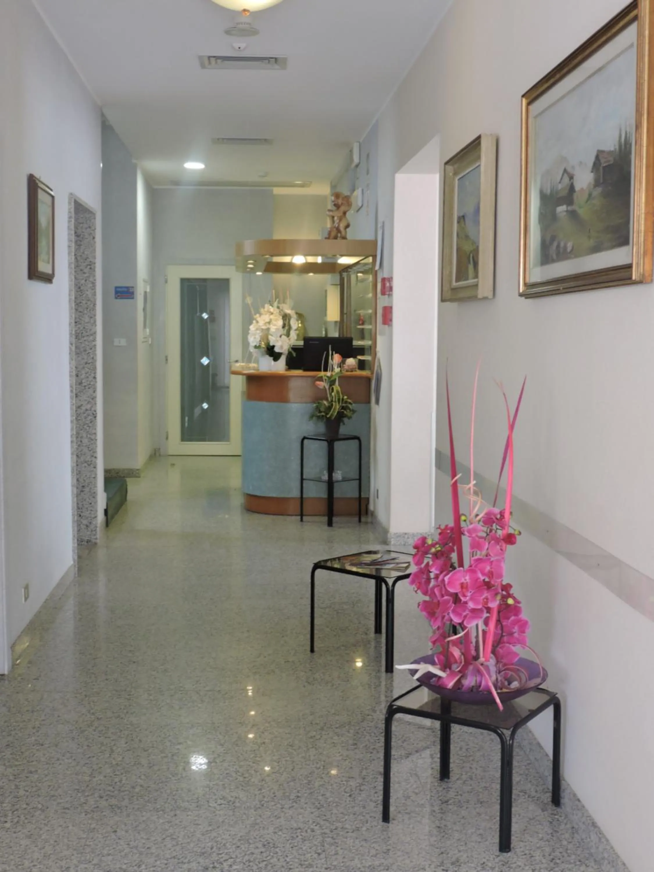 Lobby or reception in Albergo Sabrina