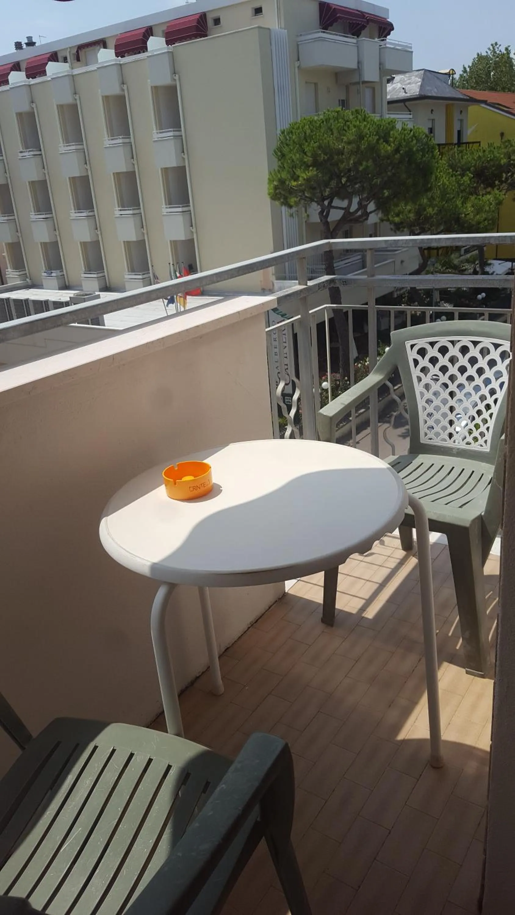 Balcony/Terrace in Albergo Sabrina