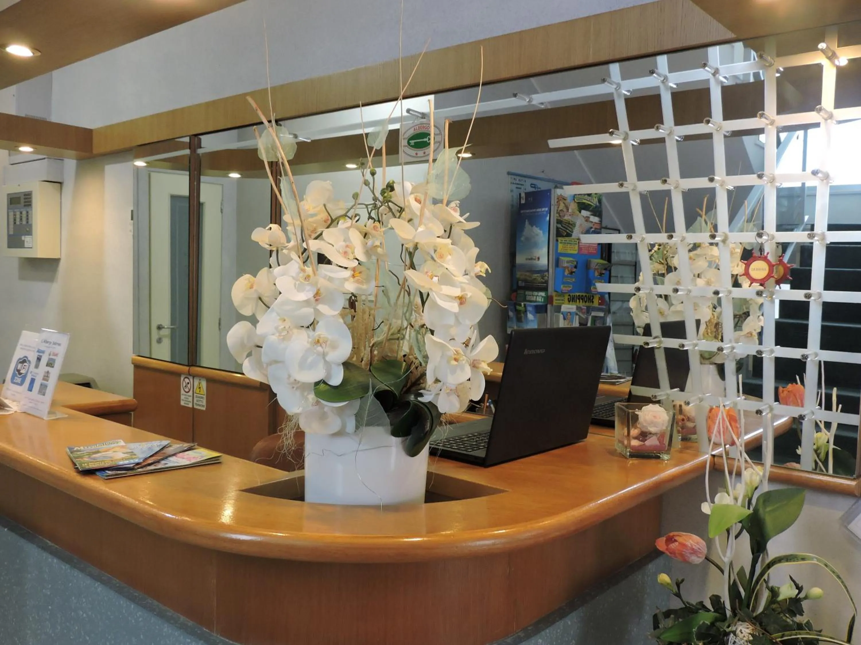 Lobby or reception in Albergo Sabrina