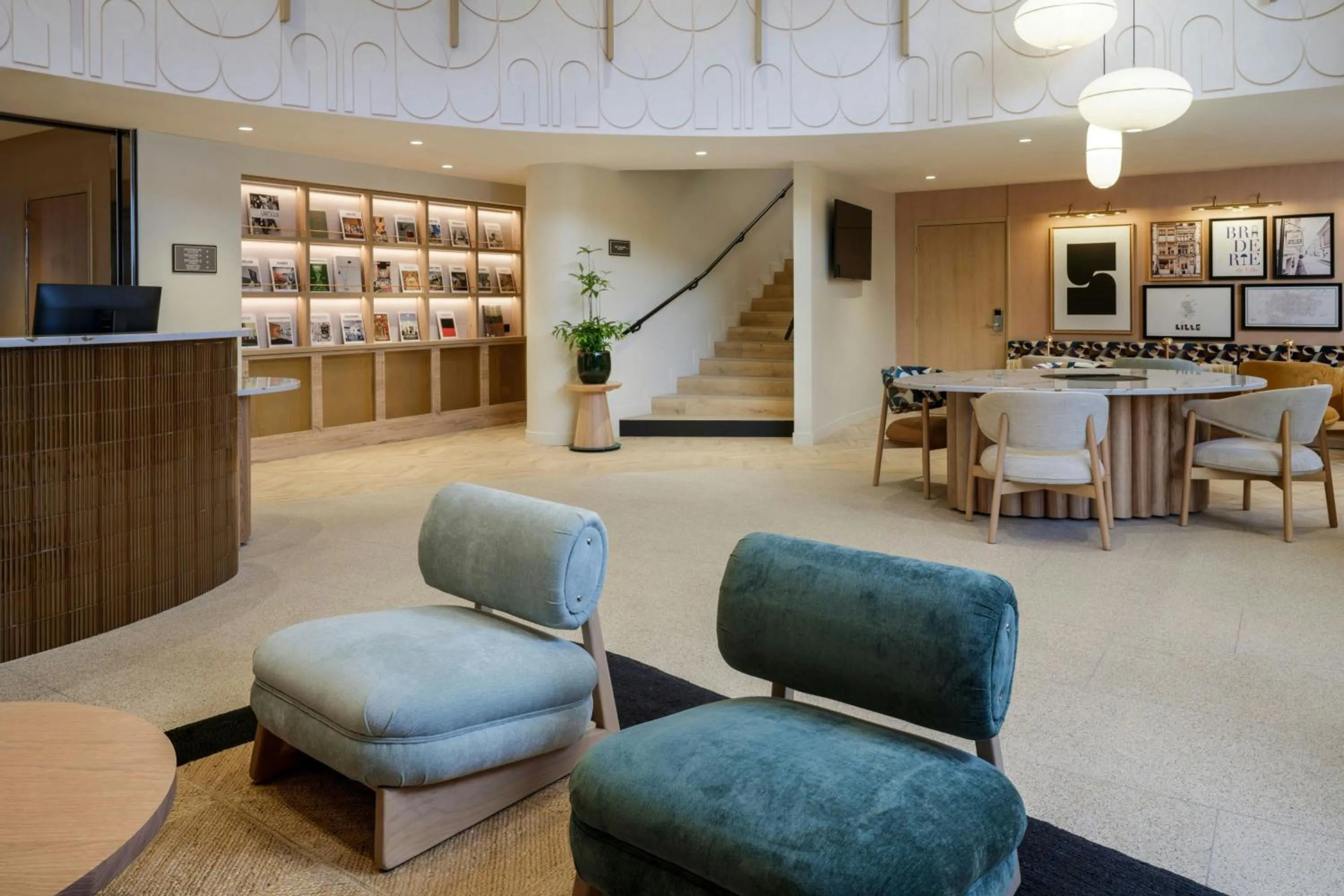 Lobby or reception in Residence Inn by Marriott Lille