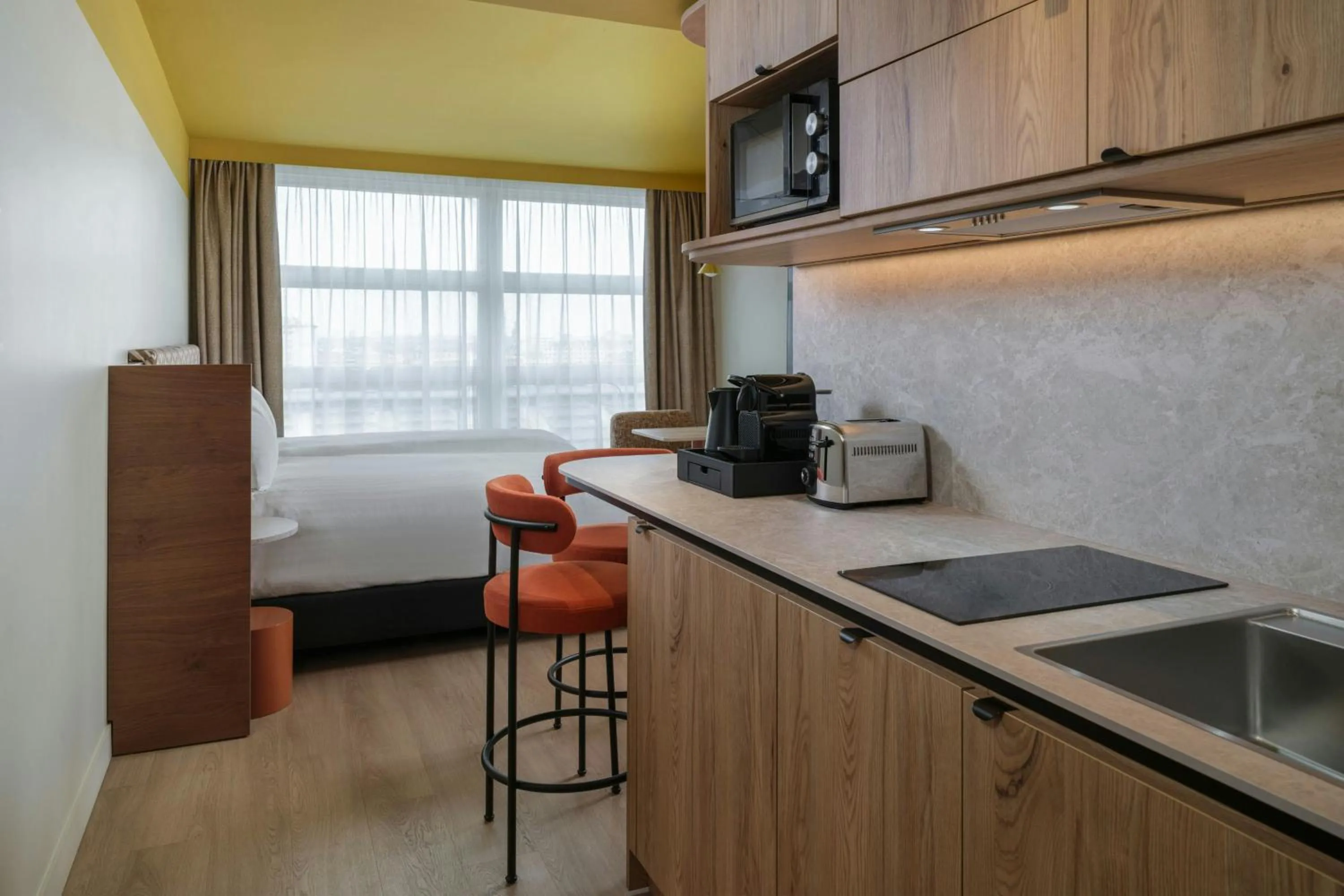 Kitchen or kitchenette in Residence Inn by Marriott Lille