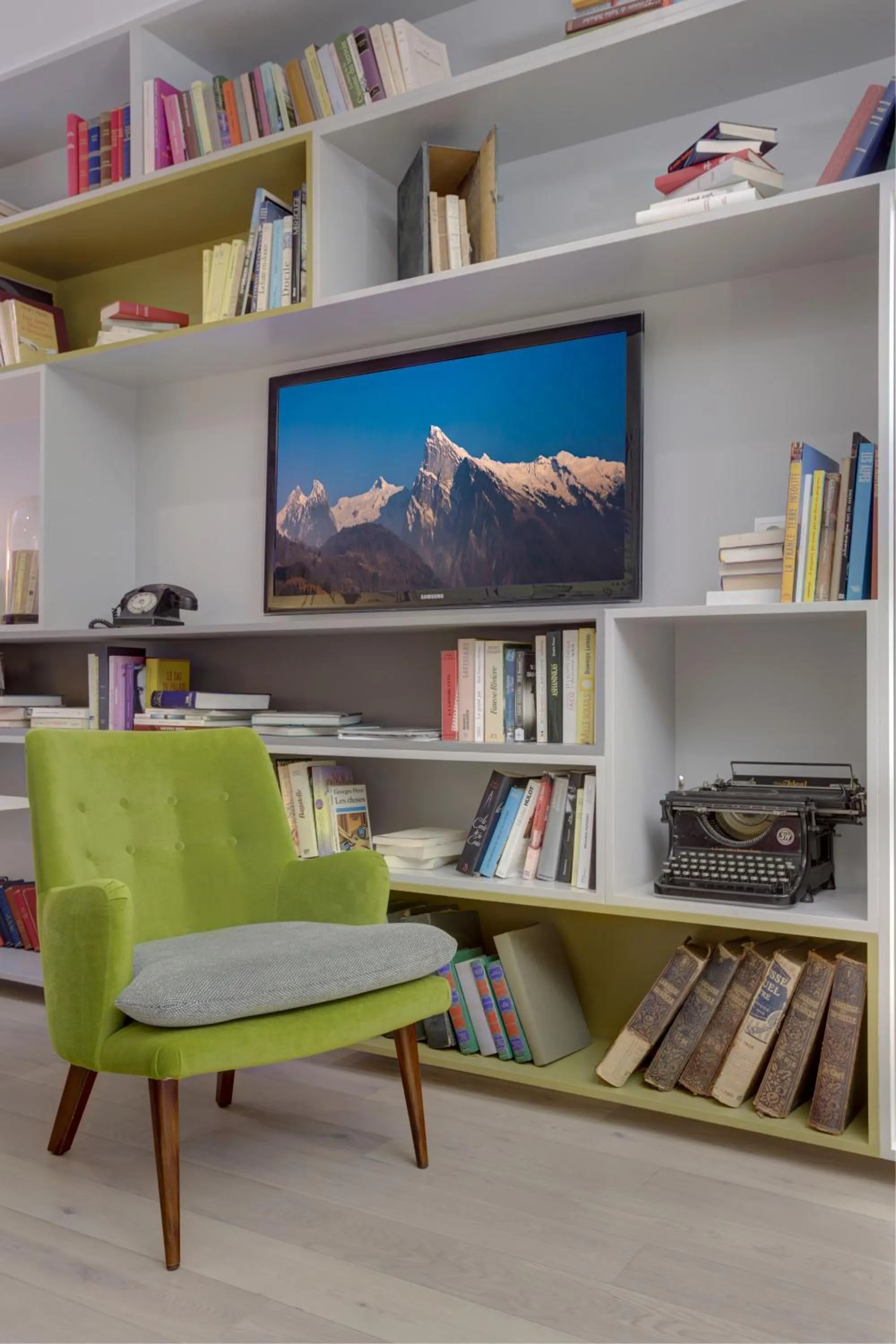 Communal lounge/ TV room in Citadines Part-Dieu Lyon