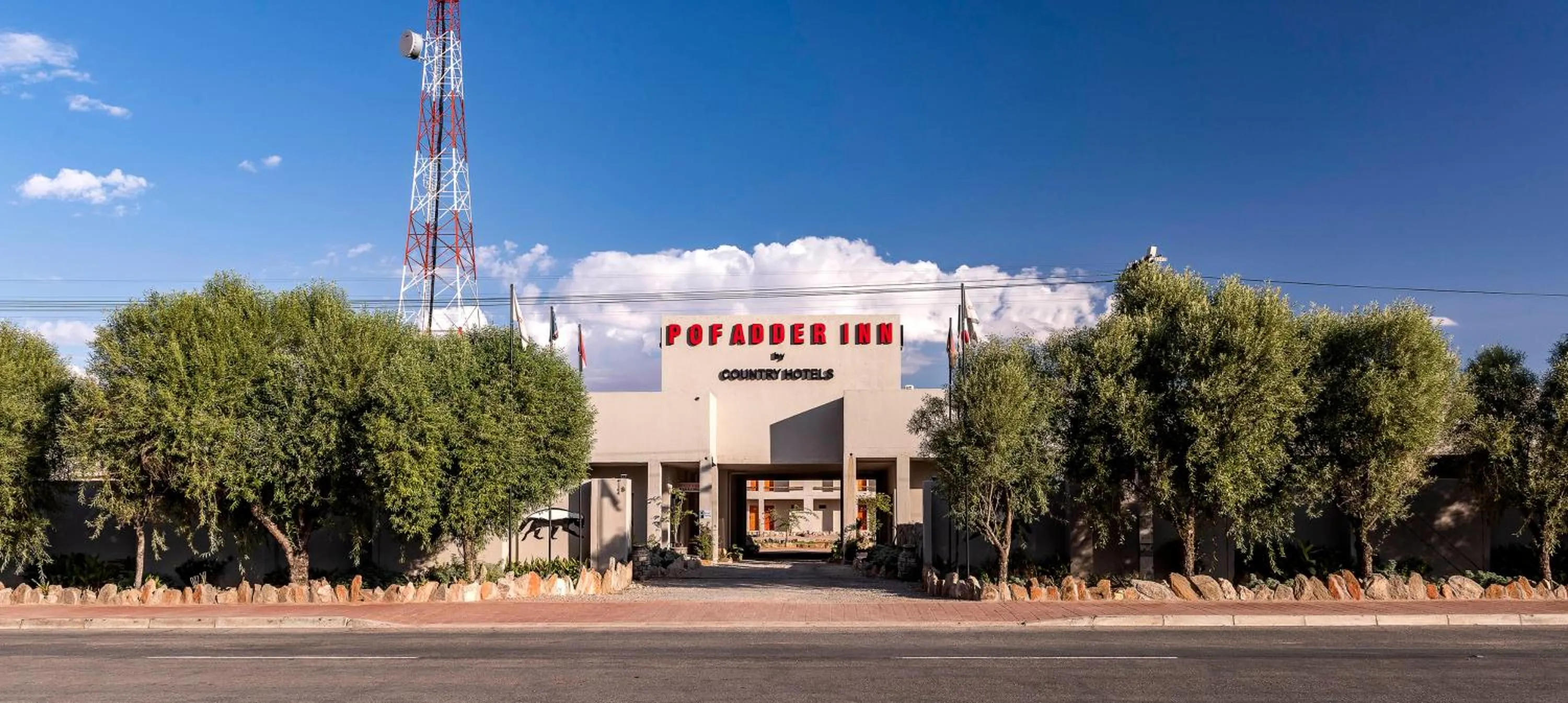 Facade/entrance in Pofadder Inn