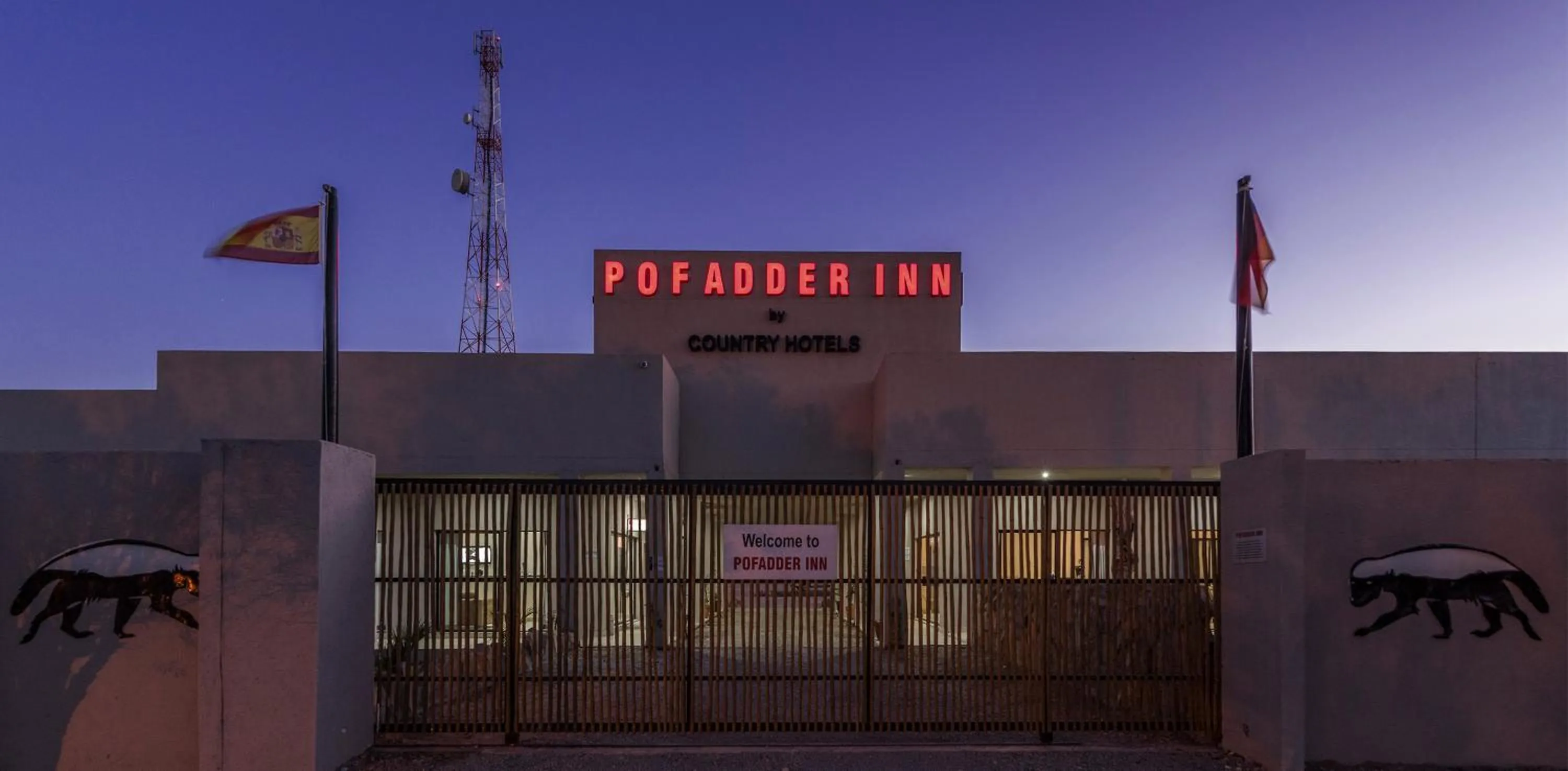 Facade/entrance in Pofadder Inn