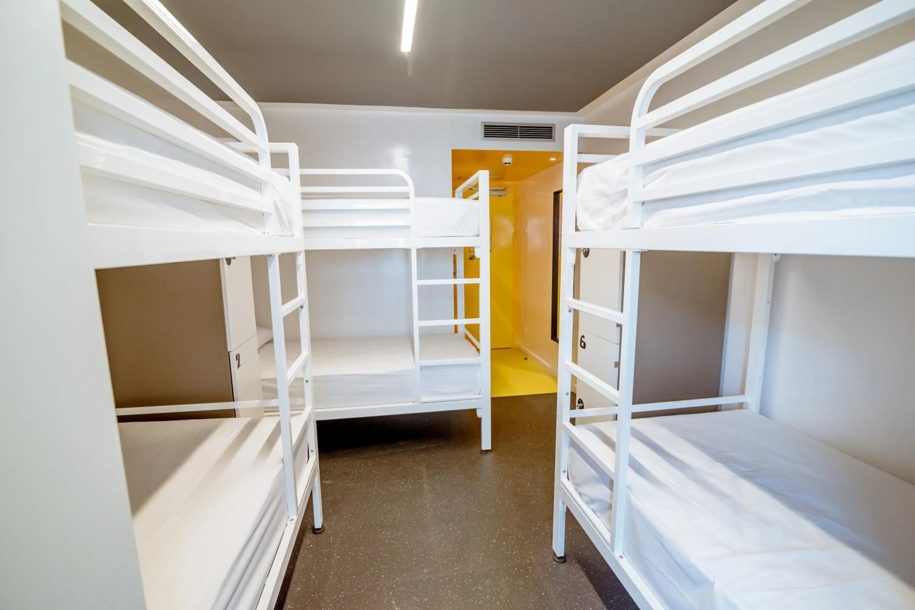 Bedroom, Bed in AMISTAT Island Hostel Ibiza - ALBERGUE JUVENIL