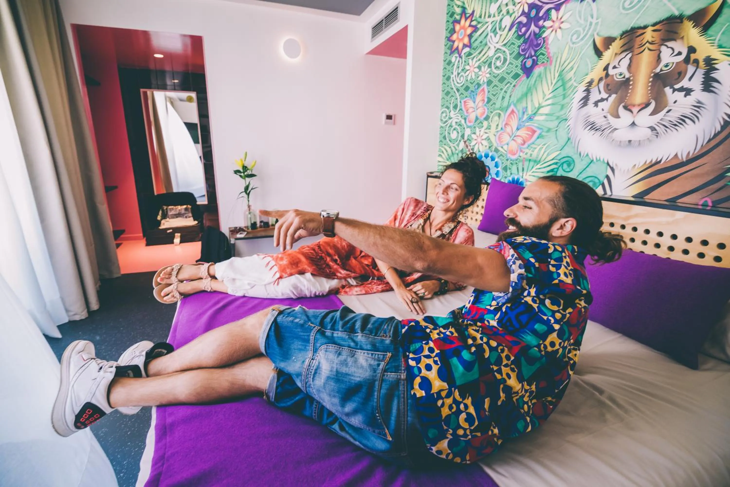 Bedroom, Bed in AMISTAT Island Hostel Ibiza - ALBERGUE JUVENIL