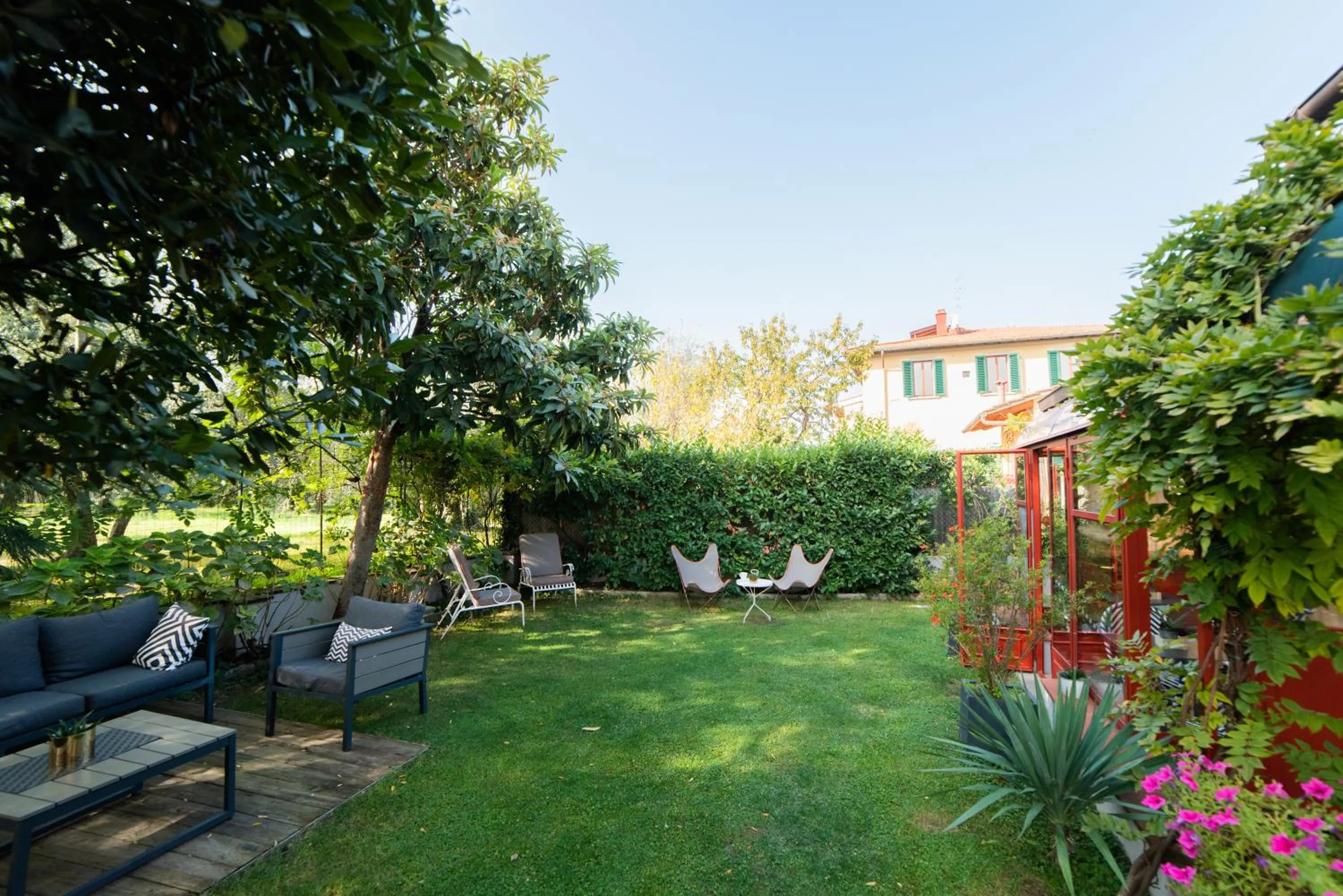 Garden in La Fonderia Firenze