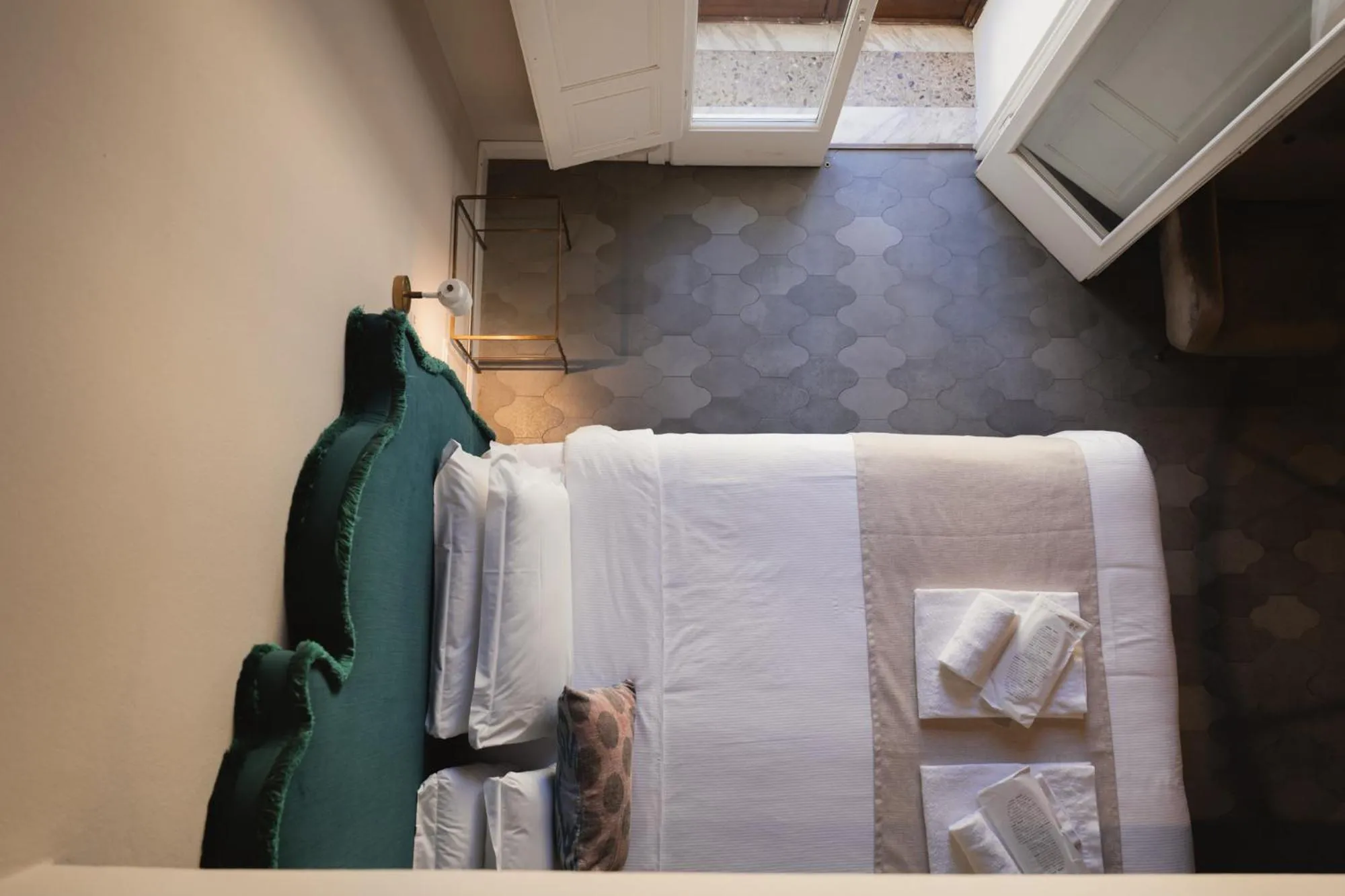 Bed in La Fonderia Firenze