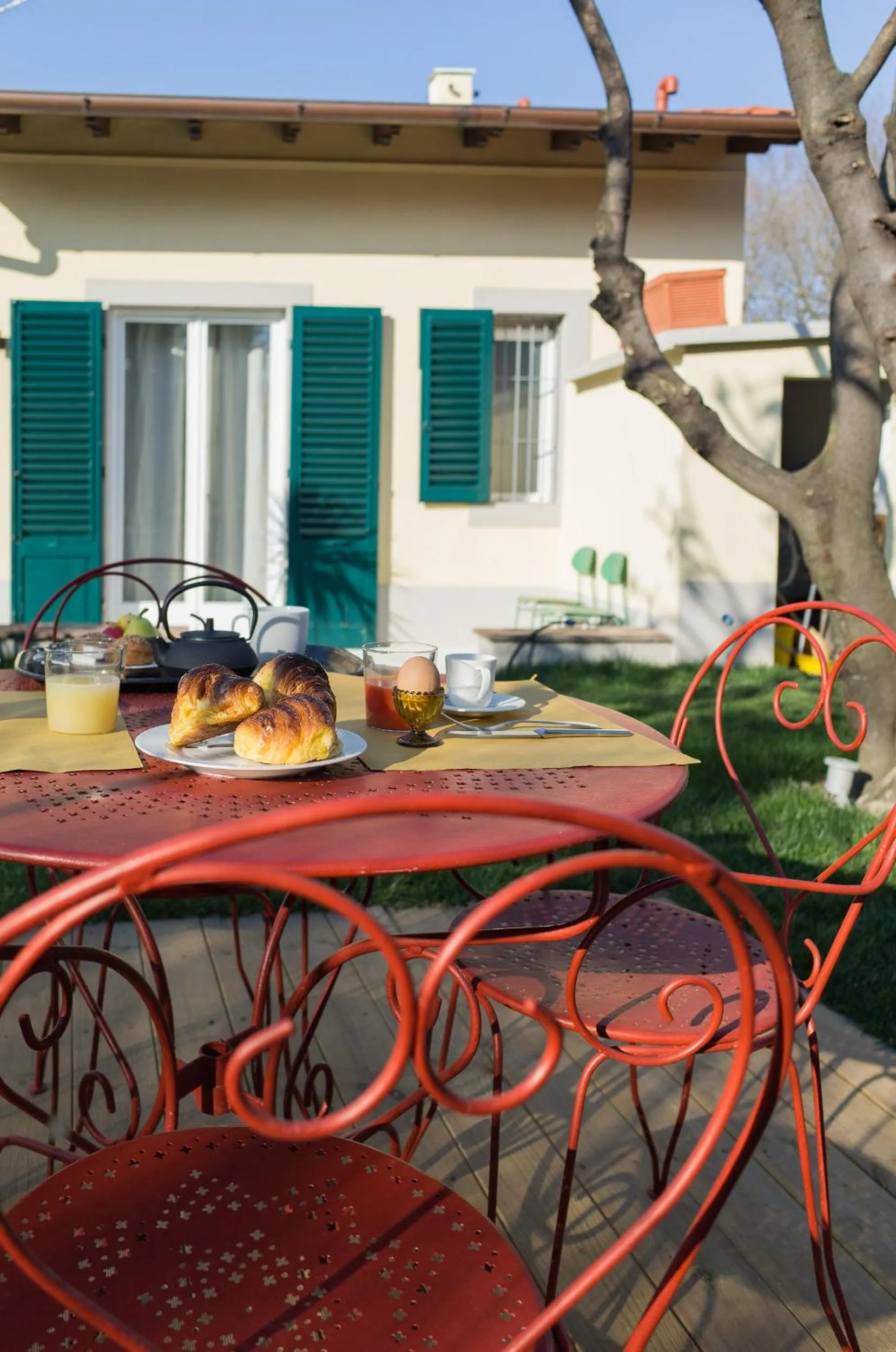 Garden in La Fonderia Firenze