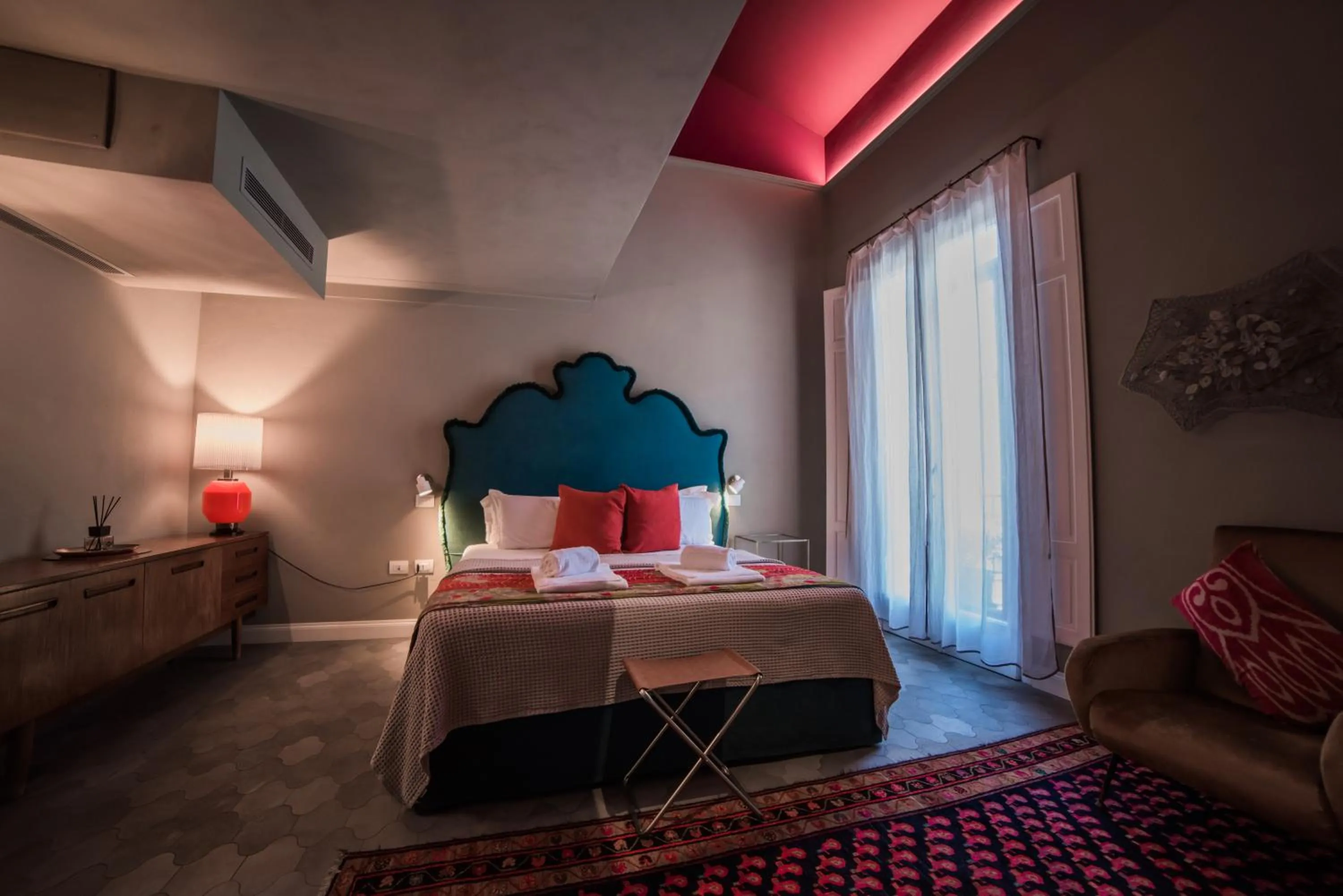 Bed in La Fonderia Firenze