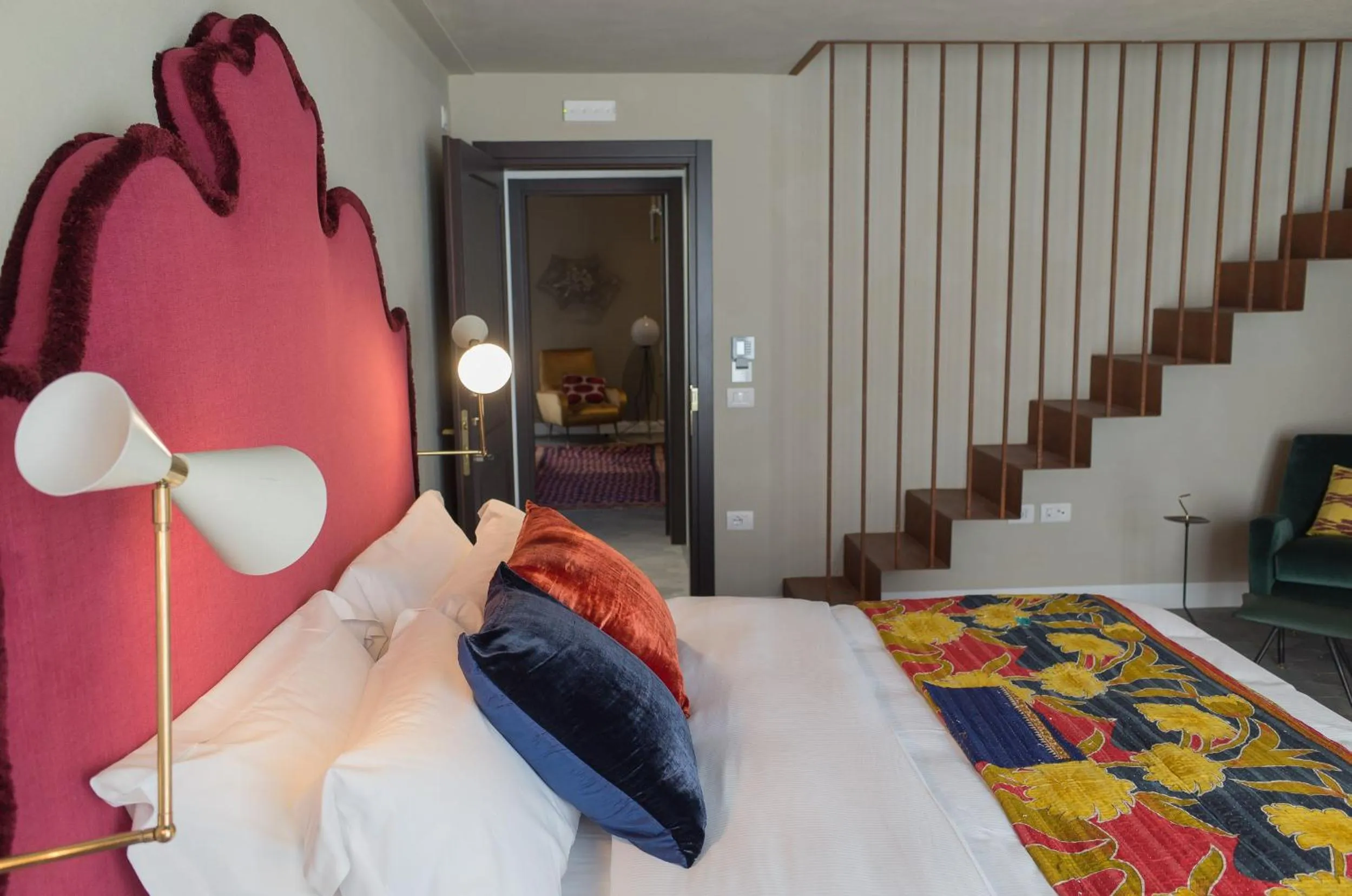 Bed in La Fonderia Firenze