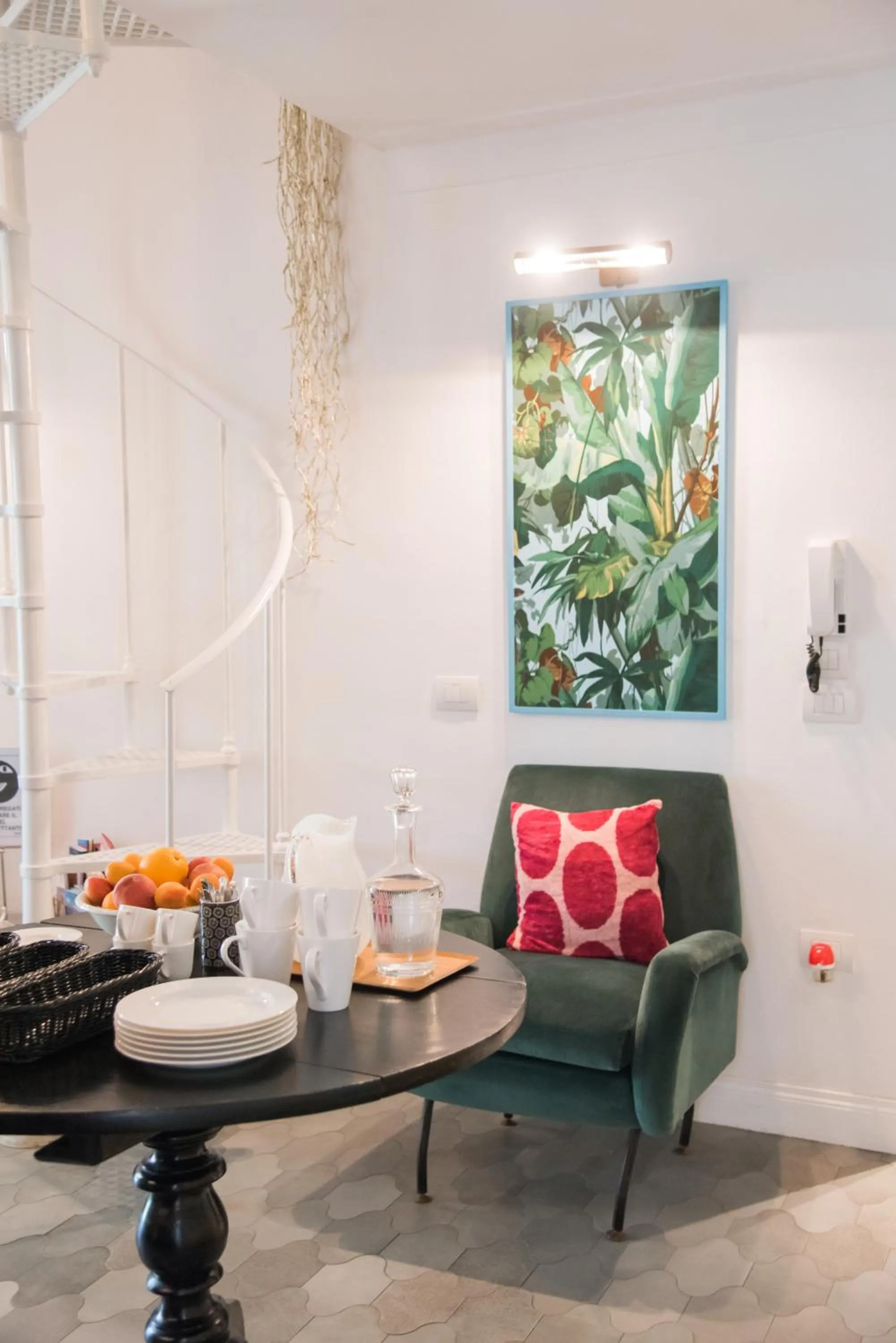 Living room in La Fonderia Firenze