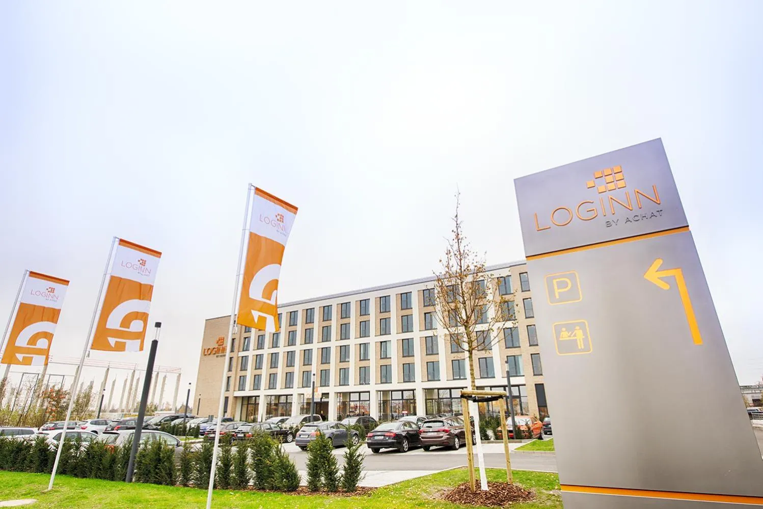 Property building in LOGINN Hotel Leipzig