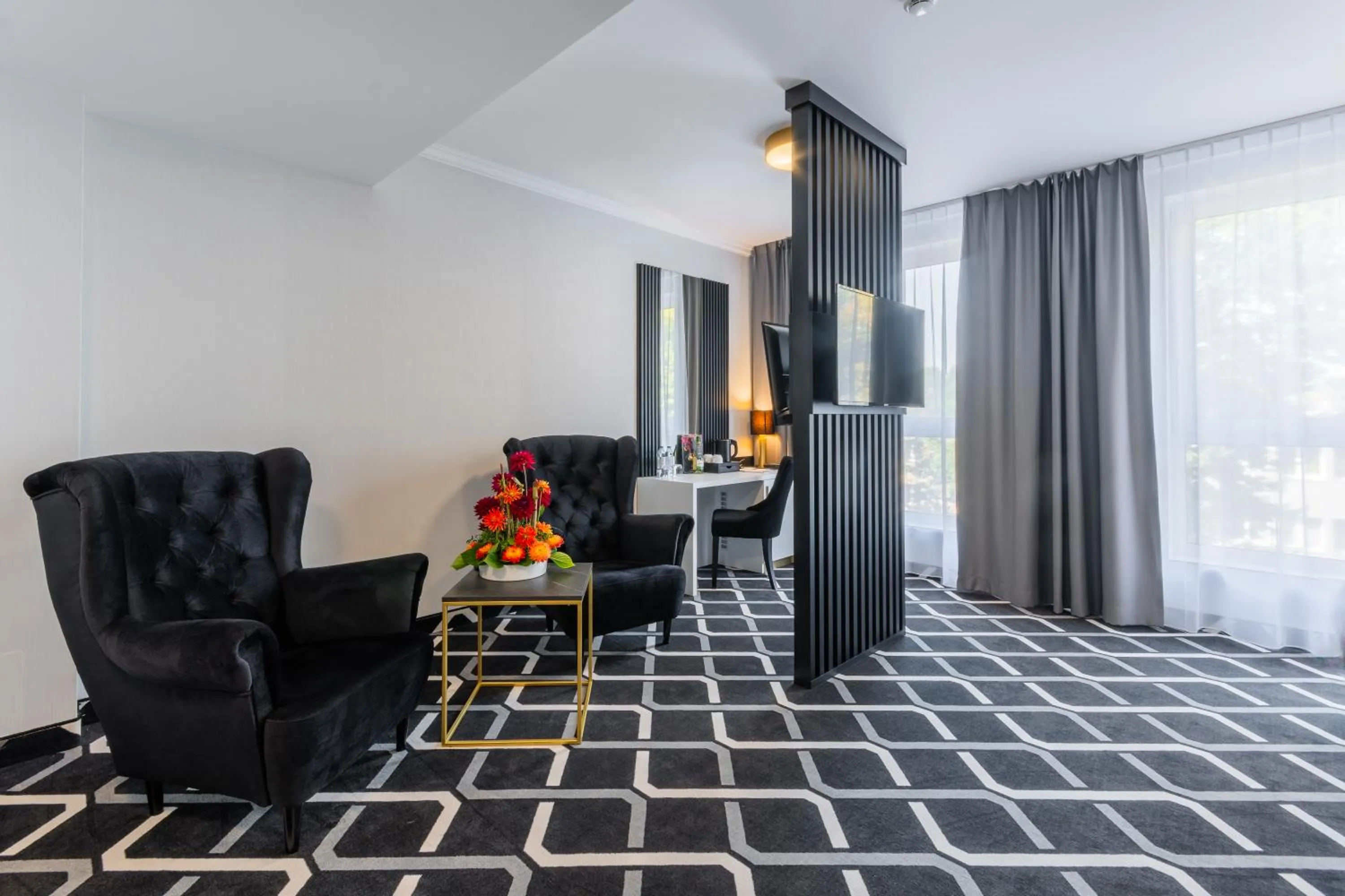 Living room in Hotel Lantier & Swimming Pool Zone