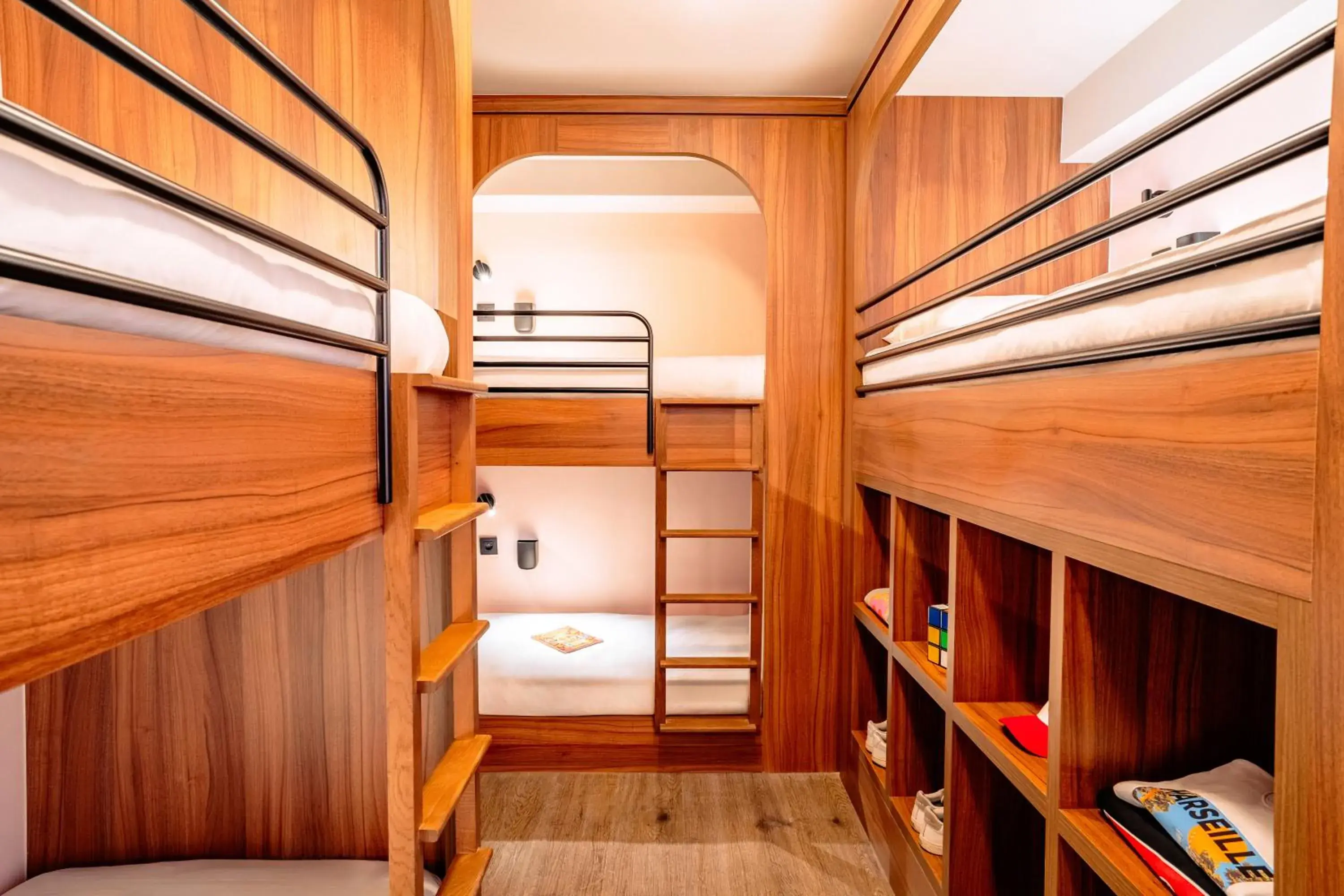 Bedroom, Bed in RockyPop Marseille Hôtel Bedroom, Bed in RockyPop Marseille Hôtel