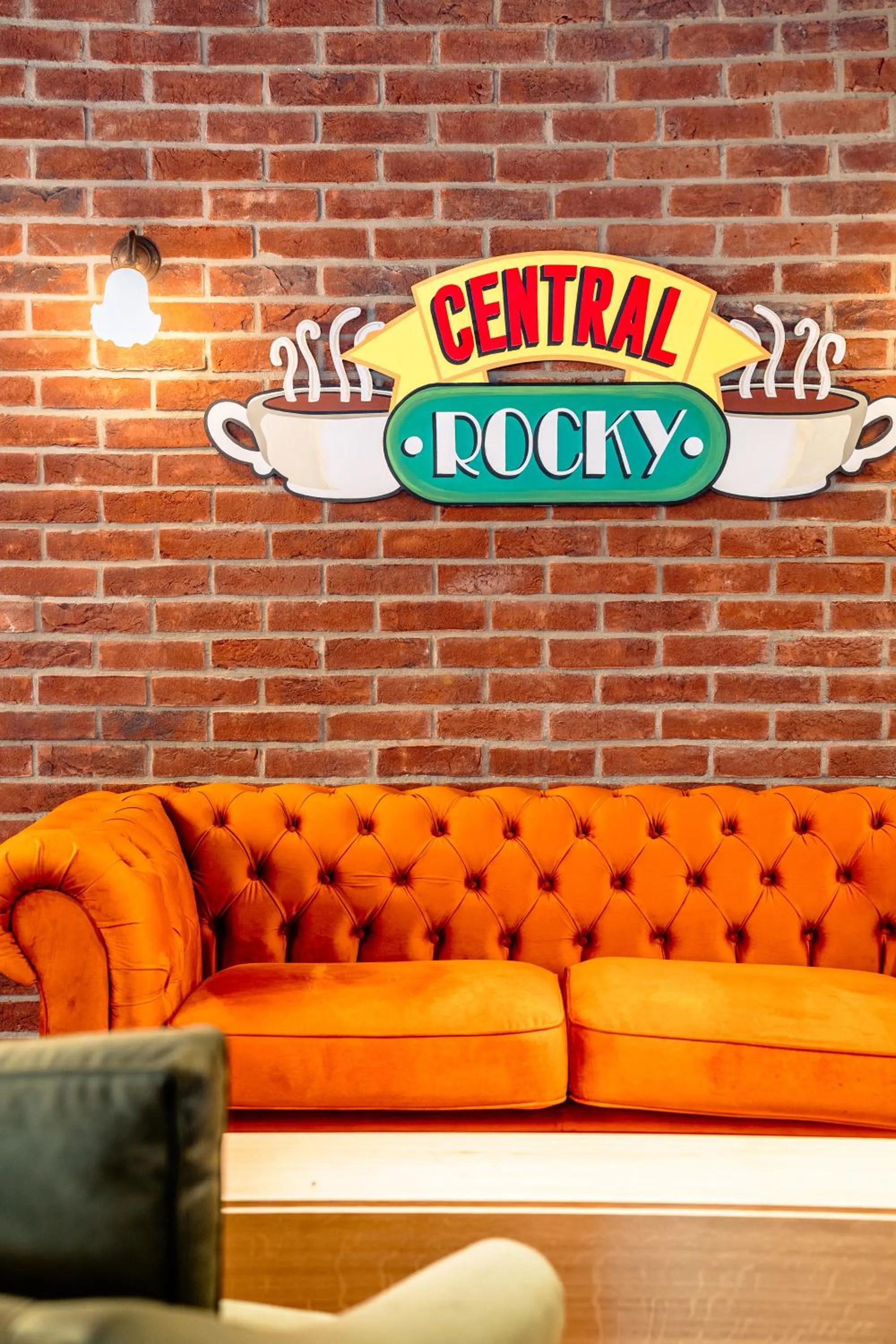 Lounge or bar in RockyPop Marseille Hôtel