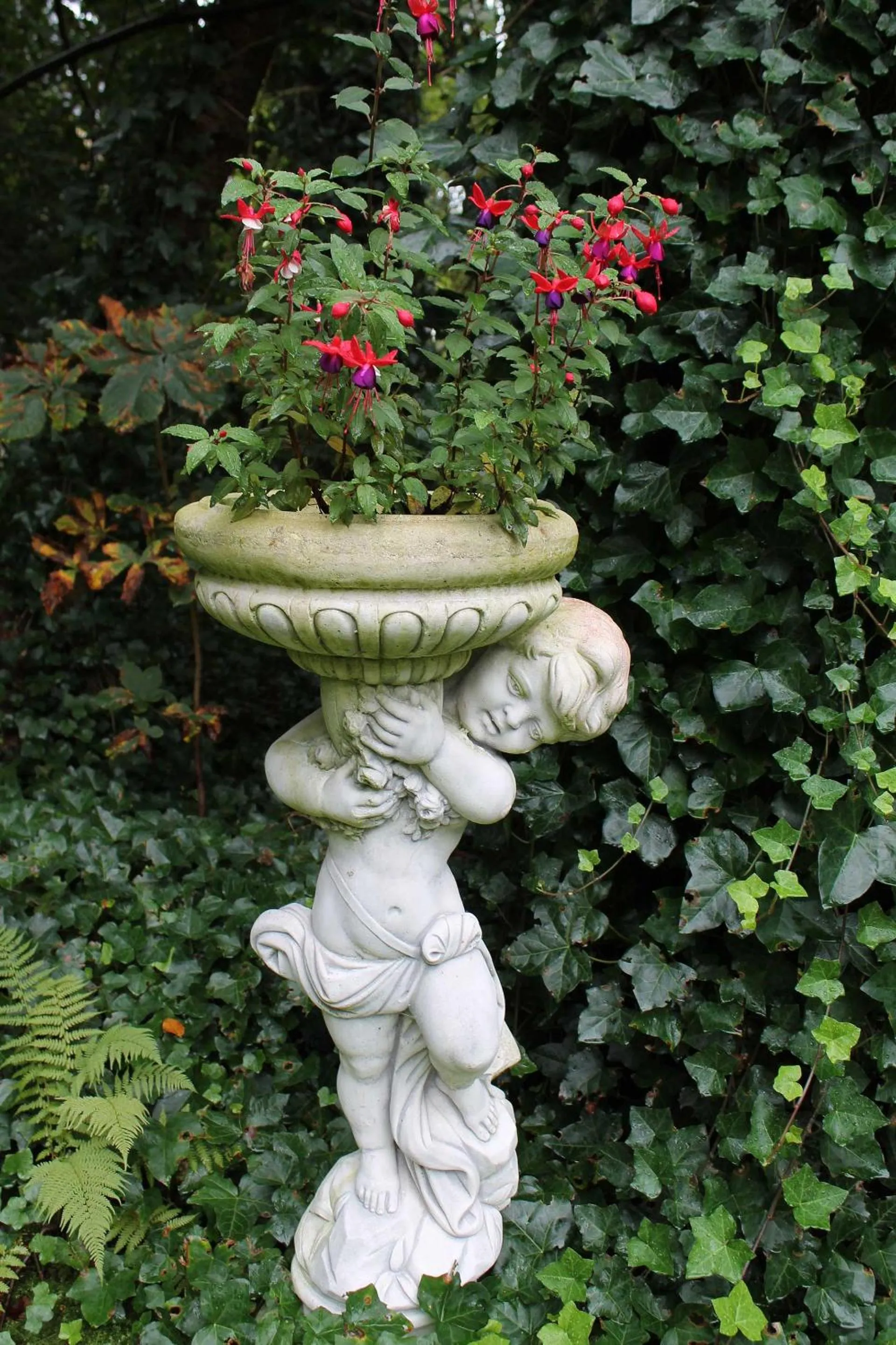 Garden view in Boutique Hotel Rosengarten Hamburg