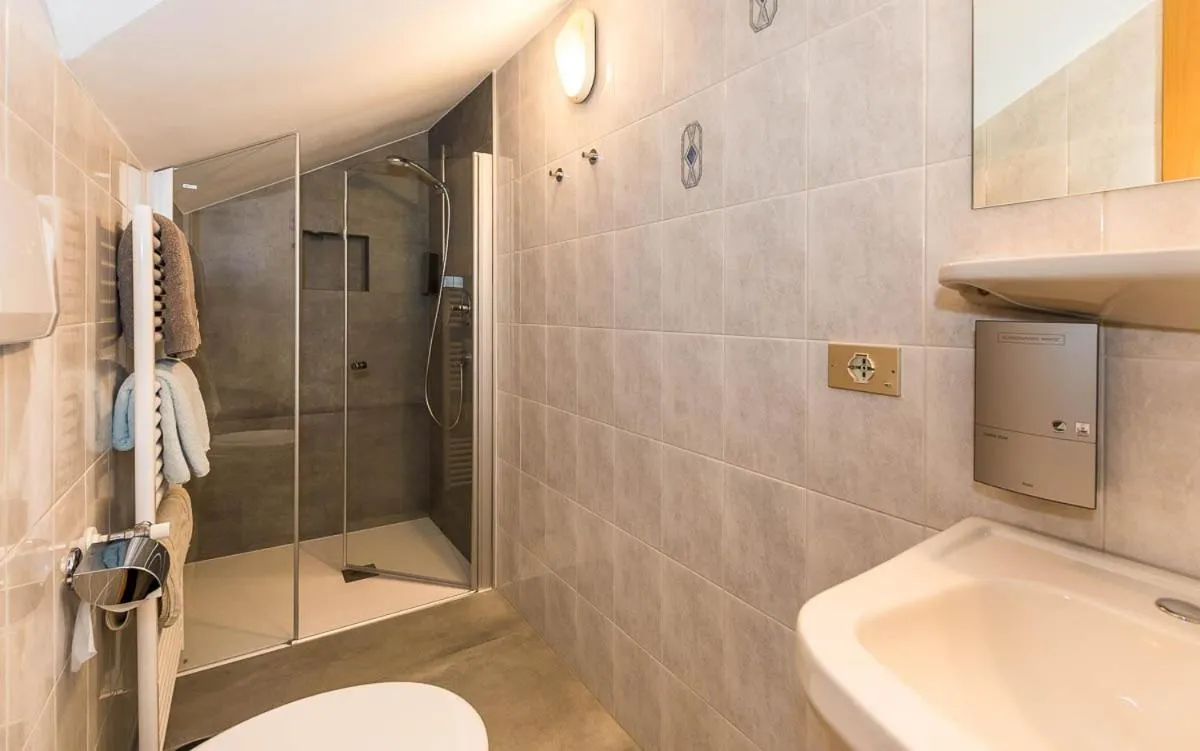 Shower in Haus Claudia B&B