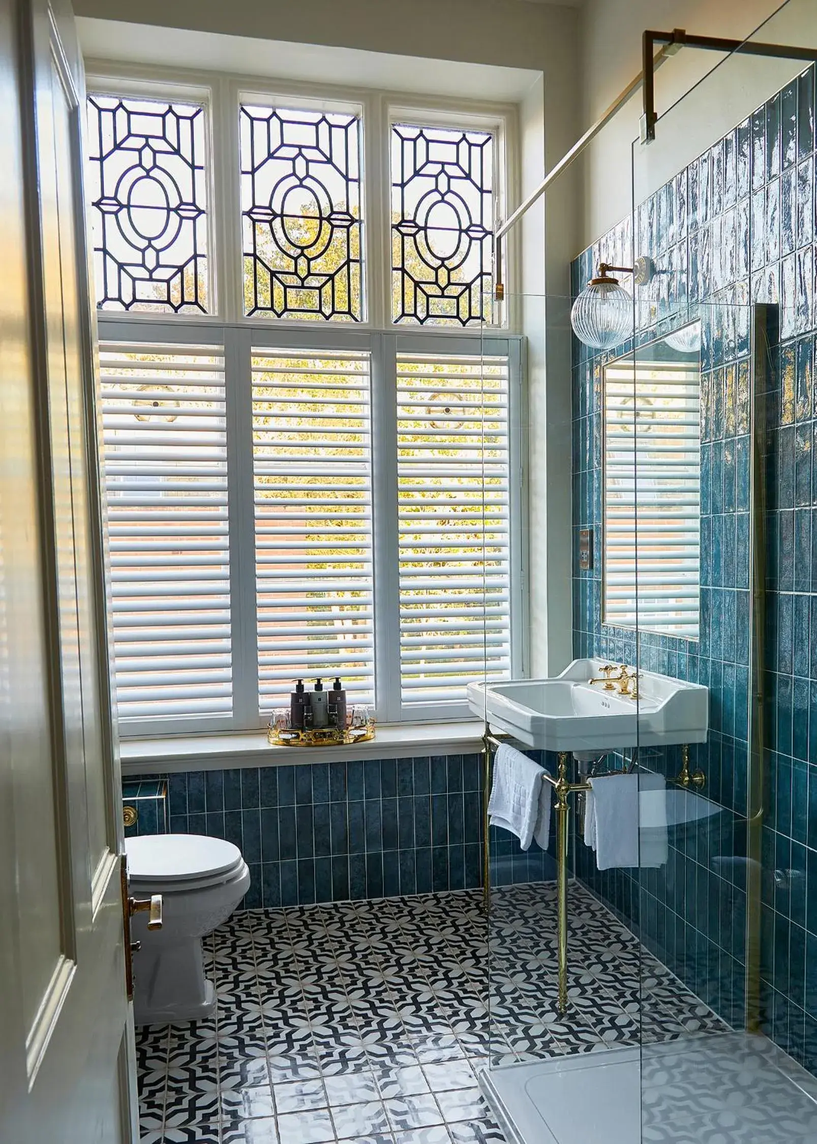 Bathroom in Burnham Beeches Hotel & Spa Bathroom in Burnham Beeches Hotel & Spa