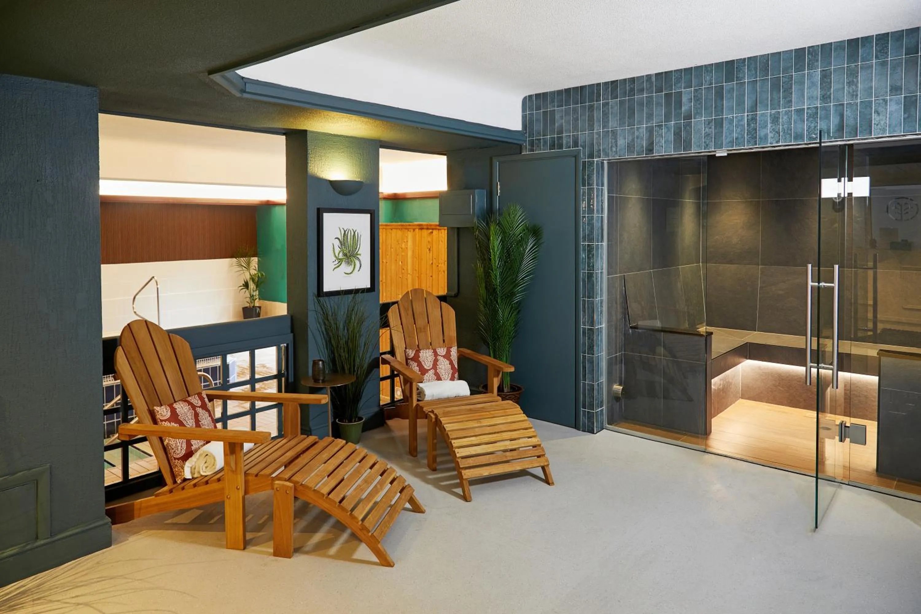 Steam room in Burnham Beeches Hotel & Spa