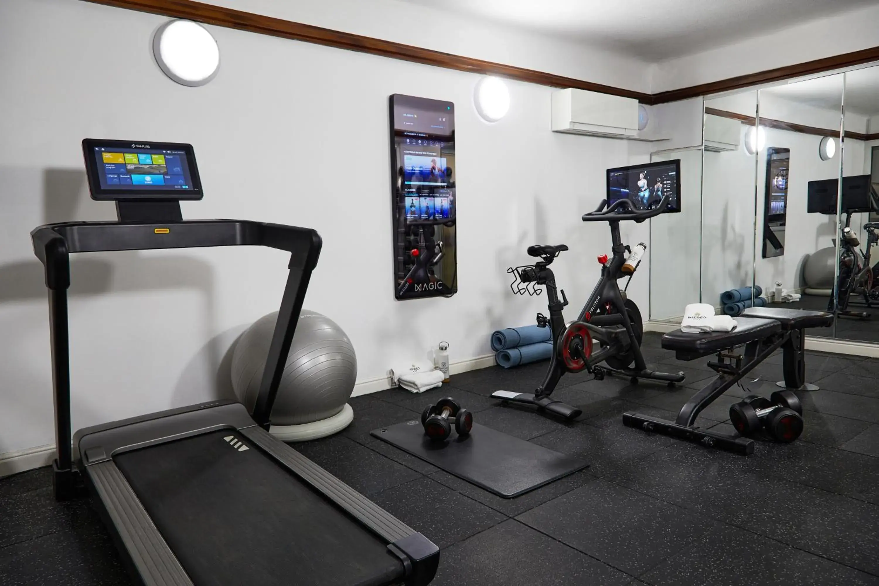 Fitness centre/facilities in Burnham Beeches Hotel & Spa Fitness centre/facilities in Burnham Beeches Hotel & Spa