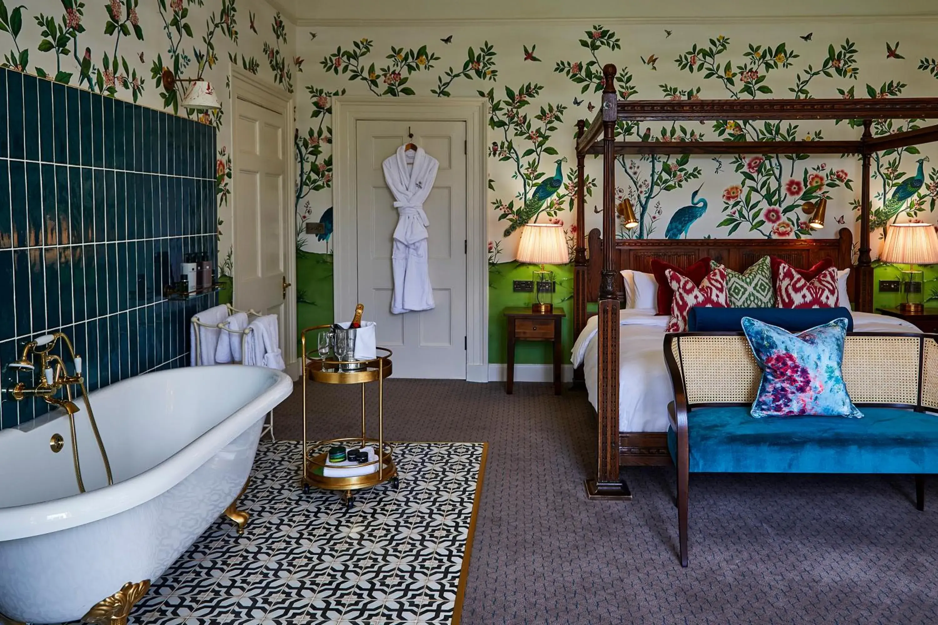 Bedroom in Burnham Beeches Hotel & Spa Bedroom in Burnham Beeches Hotel & Spa