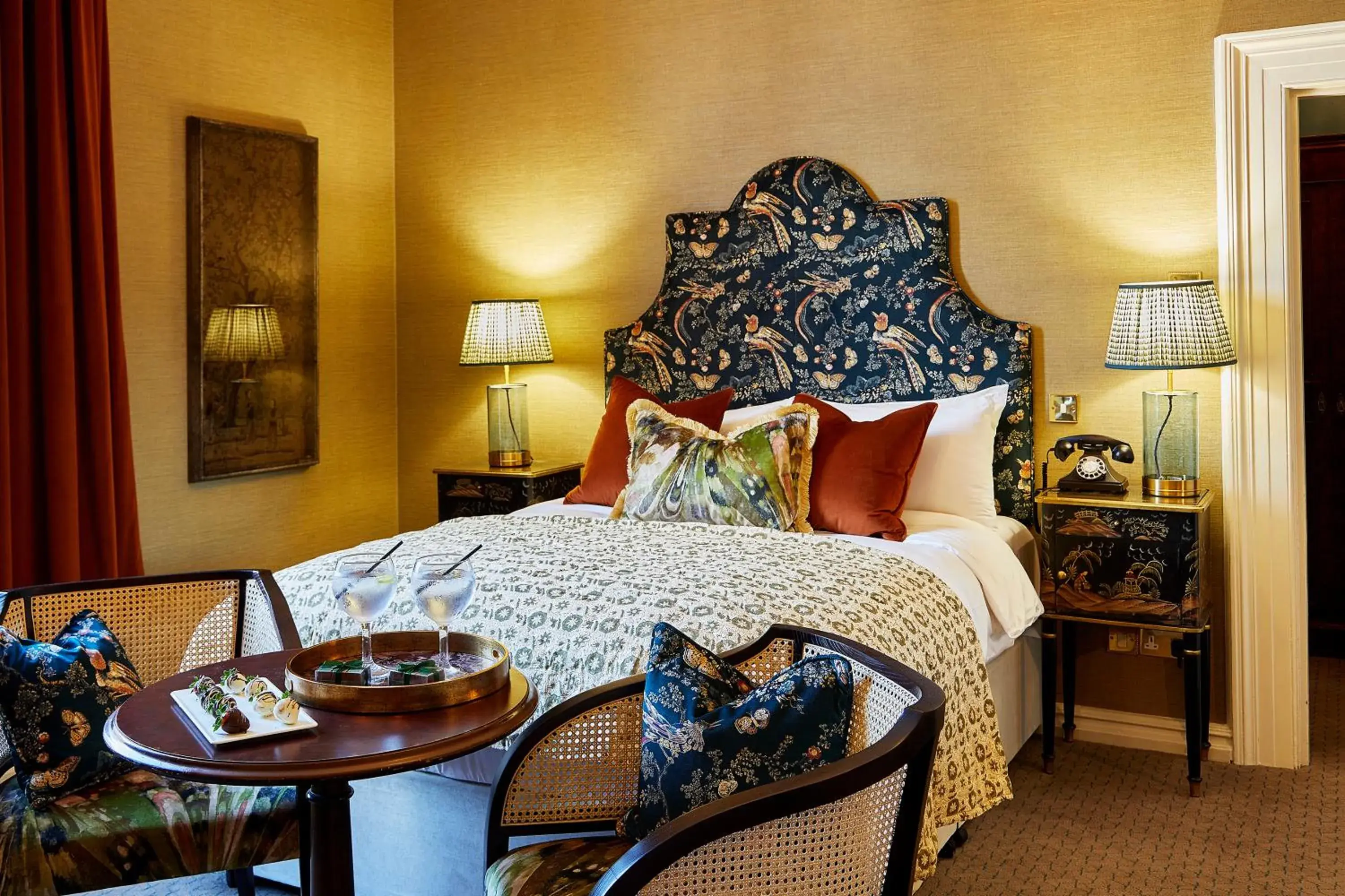 Bedroom, Bed in Burnham Beeches Hotel & Spa Bedroom, Bed in Burnham Beeches Hotel & Spa