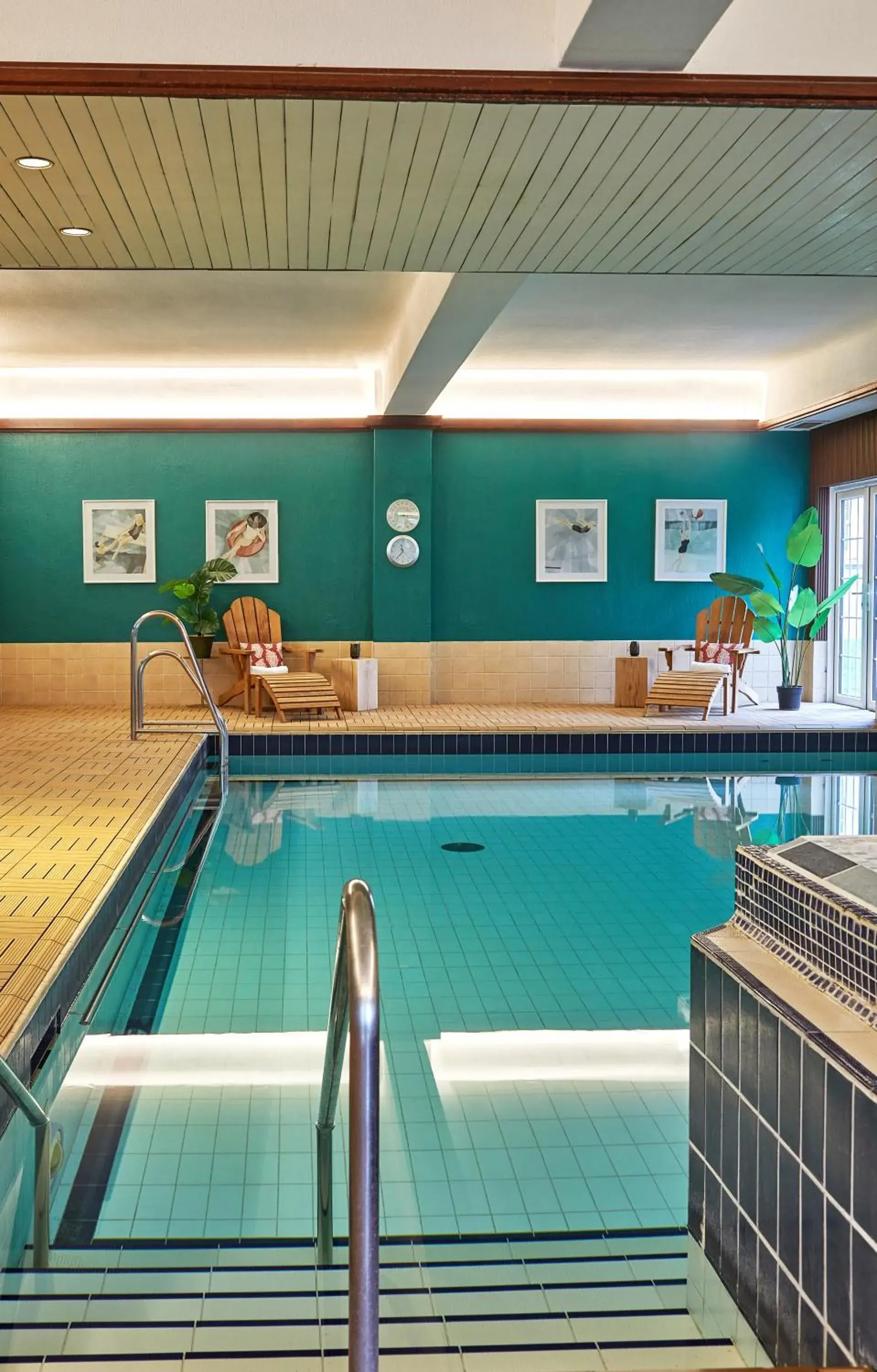 Swimming pool in Burnham Beeches Hotel & Spa Swimming pool in Burnham Beeches Hotel & Spa