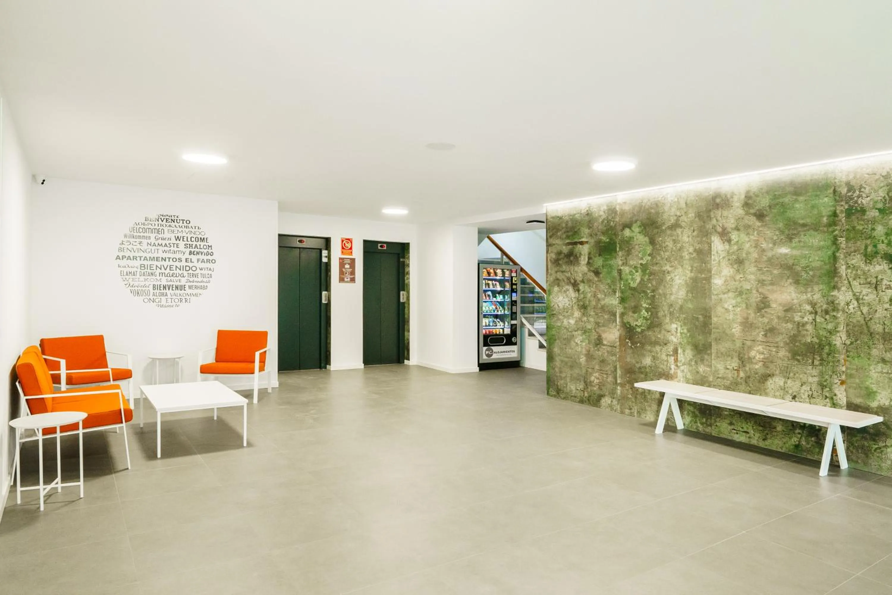 Lobby or reception in Apartamentos El Faro By Mc