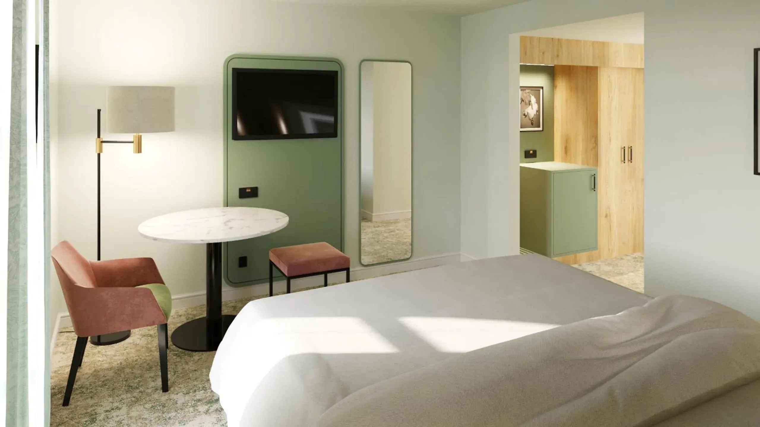 Bed in DoubleTree by Hilton Chester Bed in DoubleTree by Hilton Chester