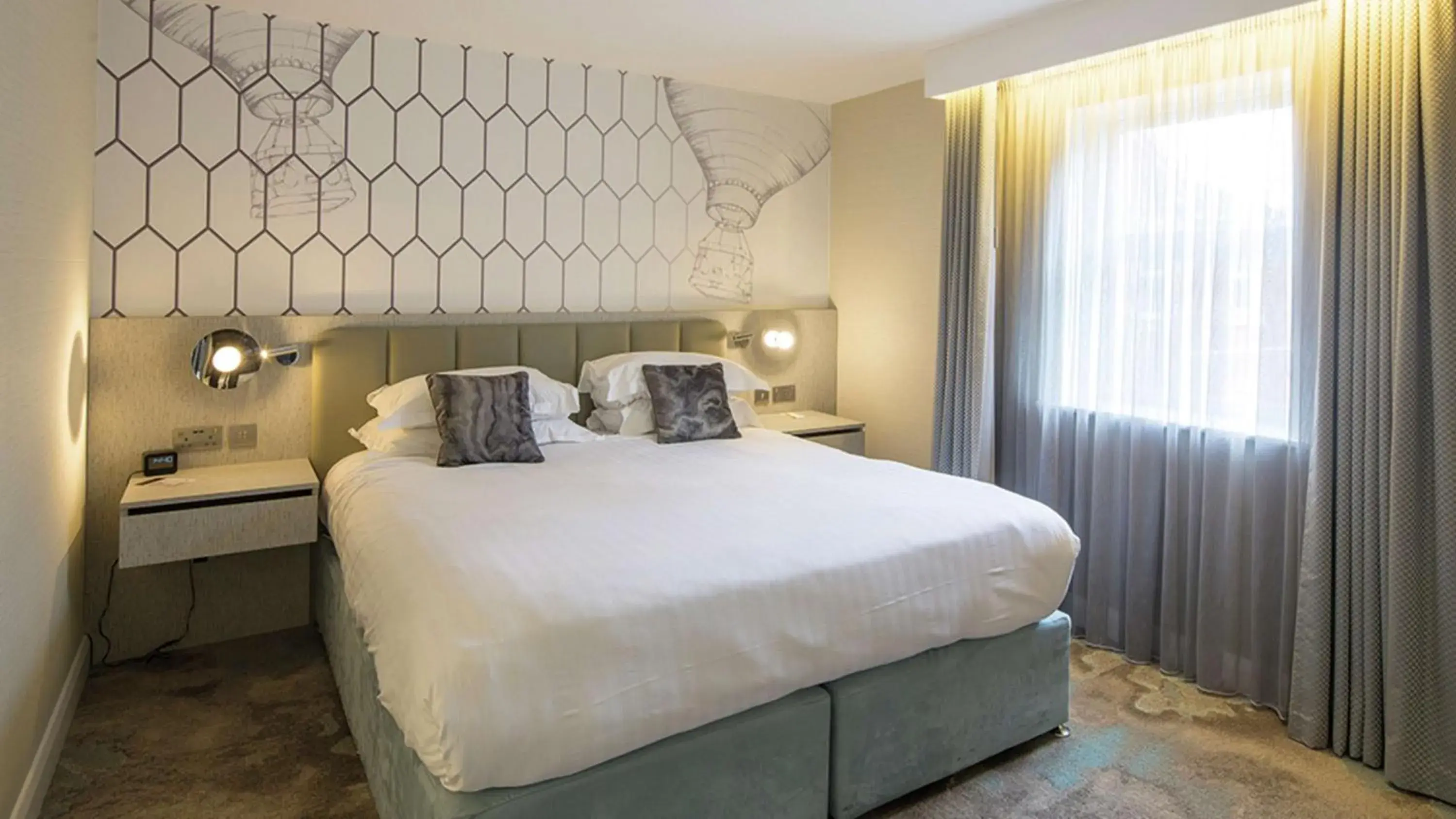 Bed in DoubleTree by Hilton Chester Bed in DoubleTree by Hilton Chester