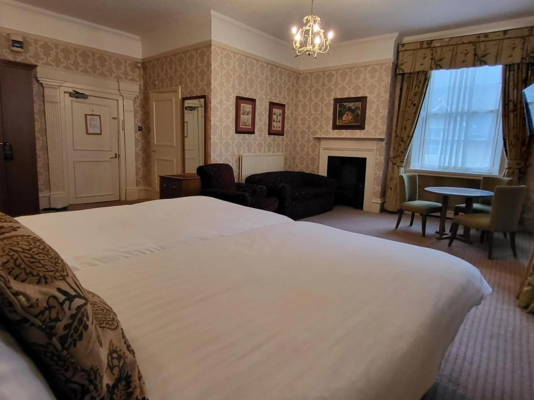 Bedroom, Bed in Hall Garth Hotel Darlington, Sure Hotel Collection by BW