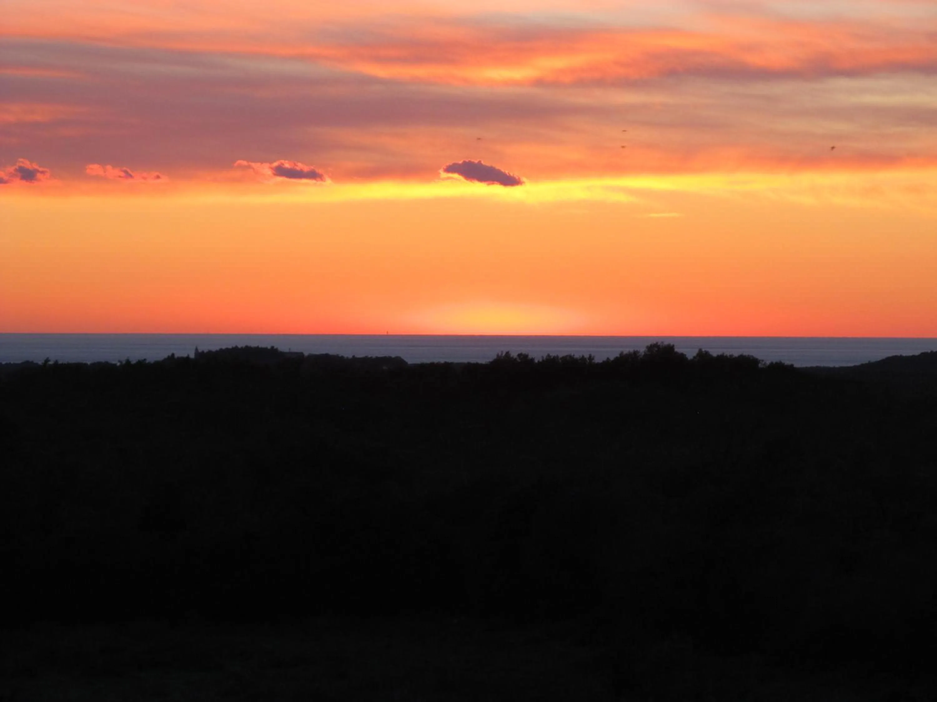 Sunset in Holiday Home Vinkovic