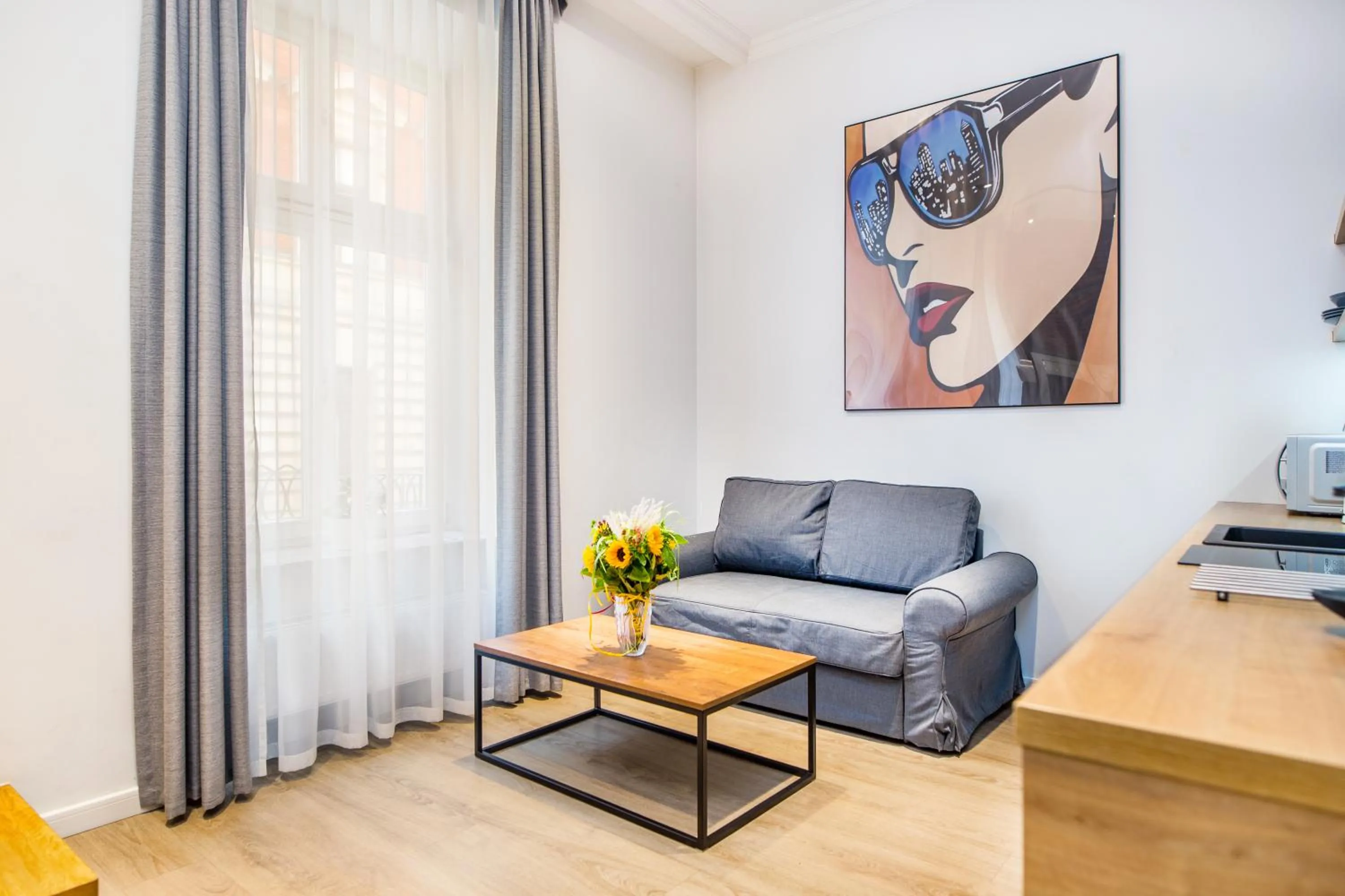 Living room in Cracow Rentals Zacisze