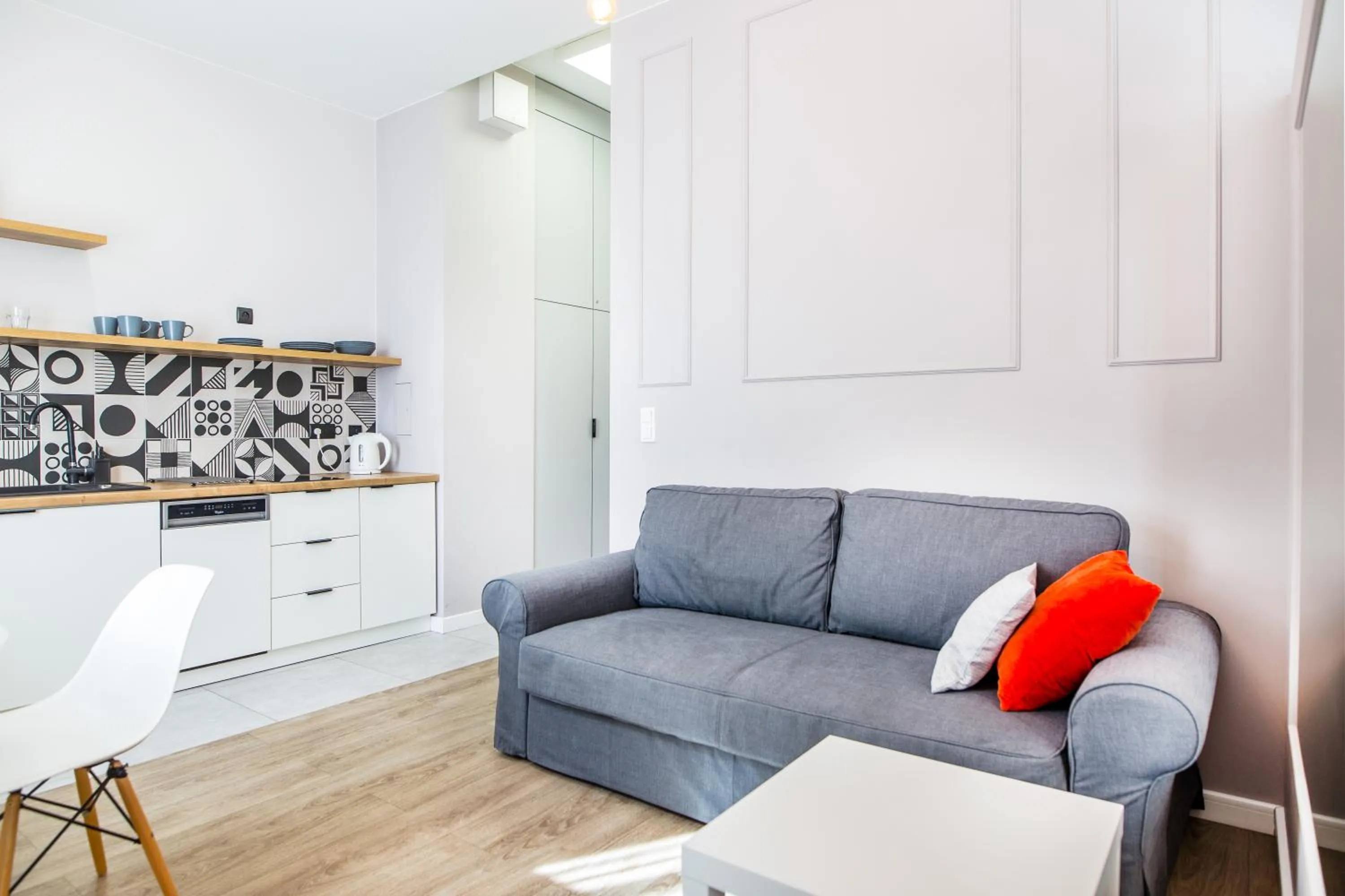 Kitchen or kitchenette in Cracow Rentals Zacisze