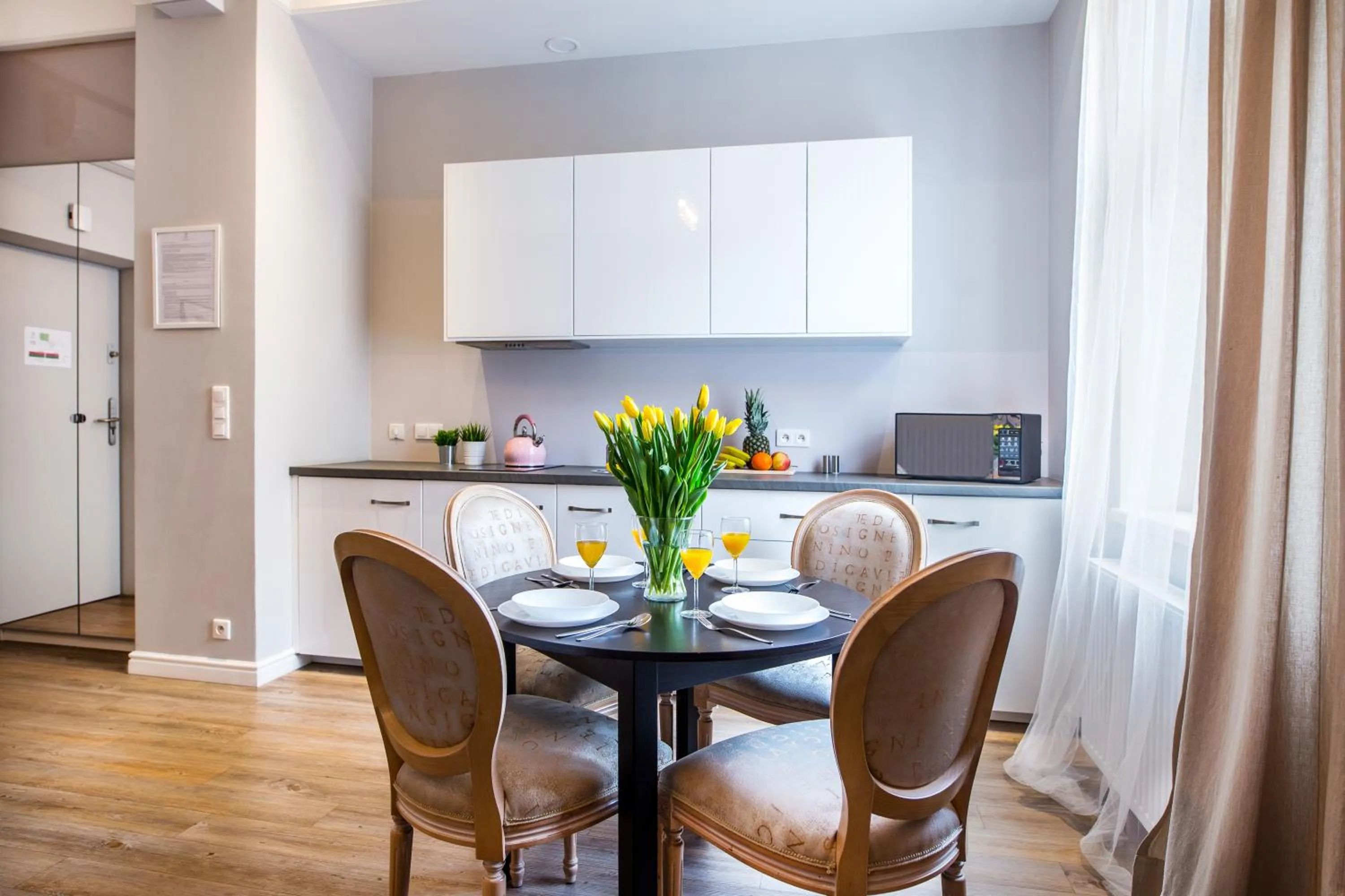 Kitchen or kitchenette in Cracow Rentals Zacisze