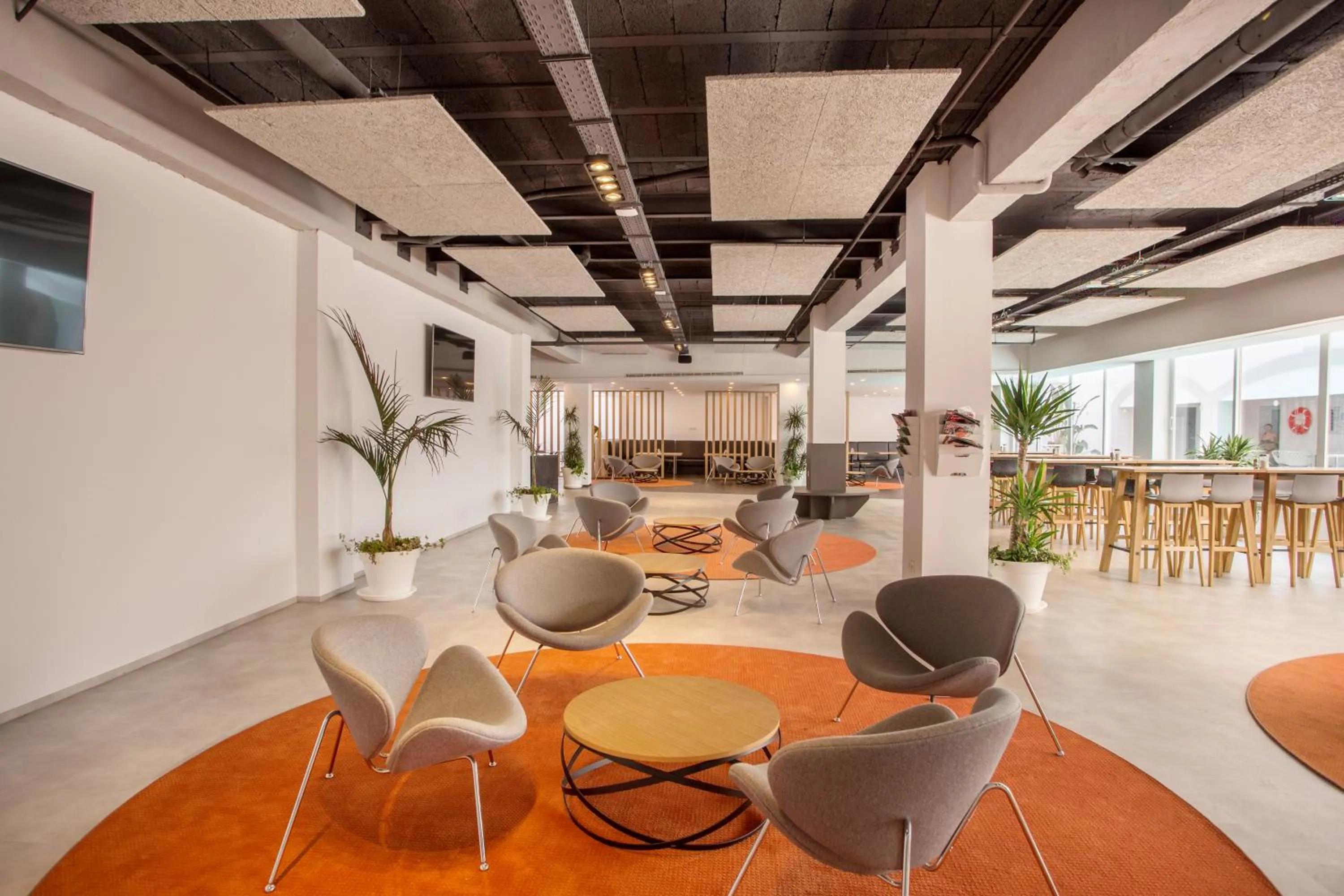 Communal lounge/ TV room in Planet Hotels ONE - Adults Only 16 years