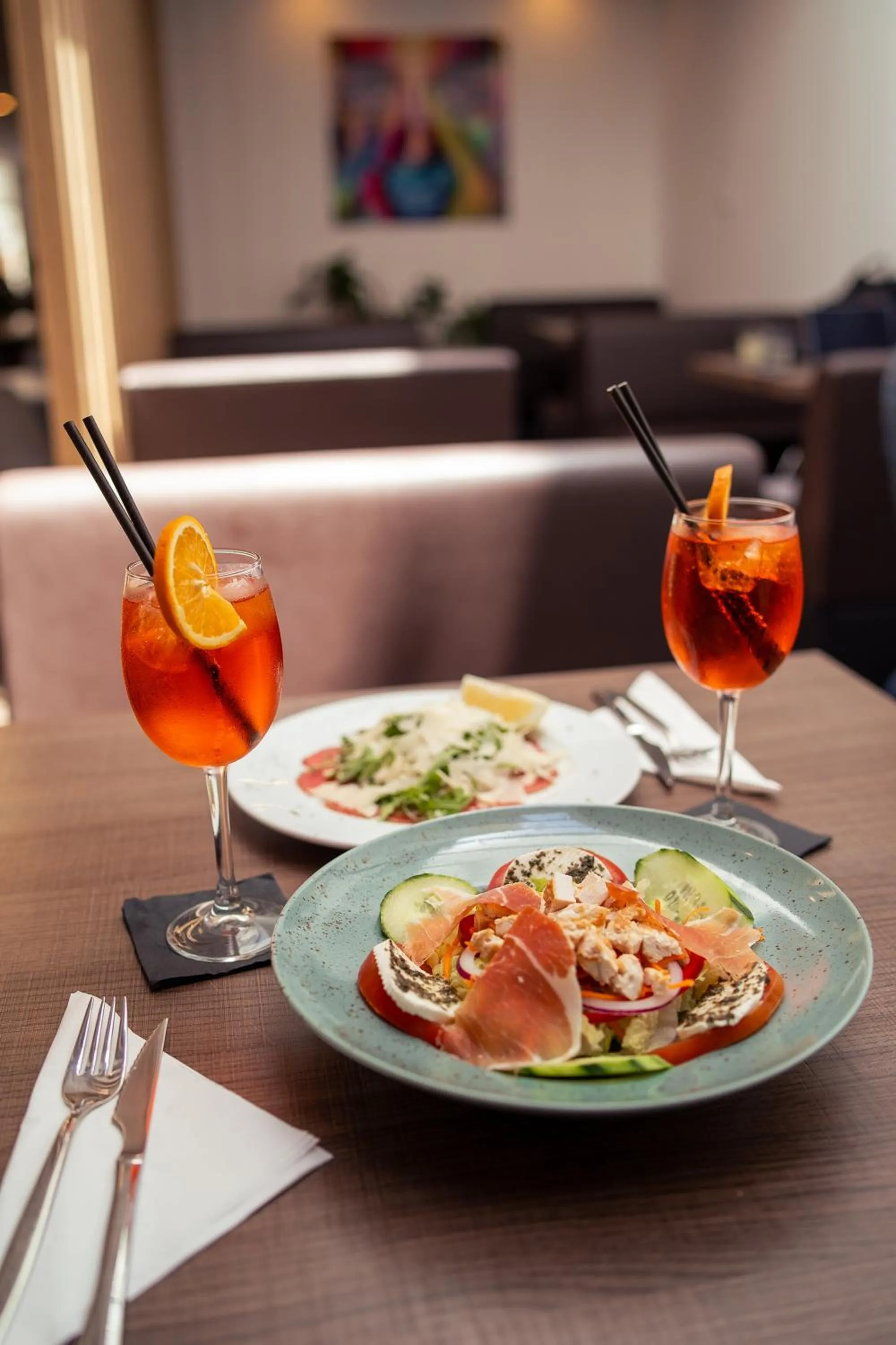 Food and drinks in Planet Hotels ONE - Adults Only 16 years