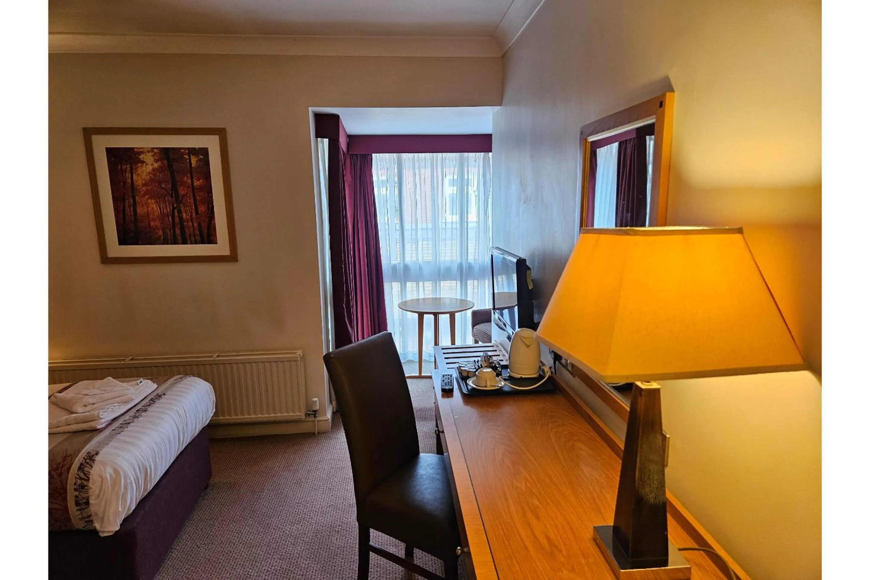 Bedroom, Bed in OYO Blaby Westfield Hotel