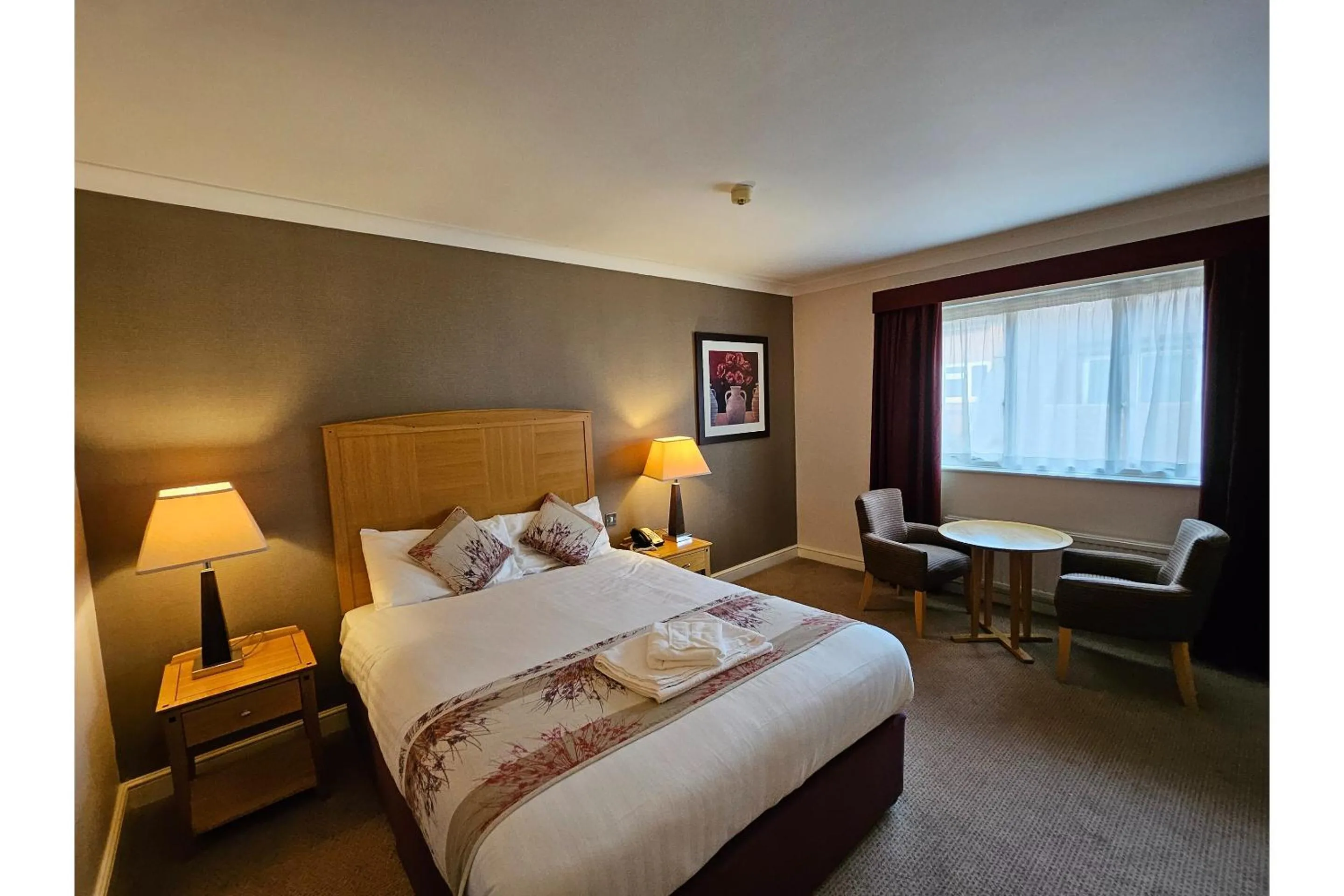 Bedroom, Bed in OYO Blaby Westfield Hotel