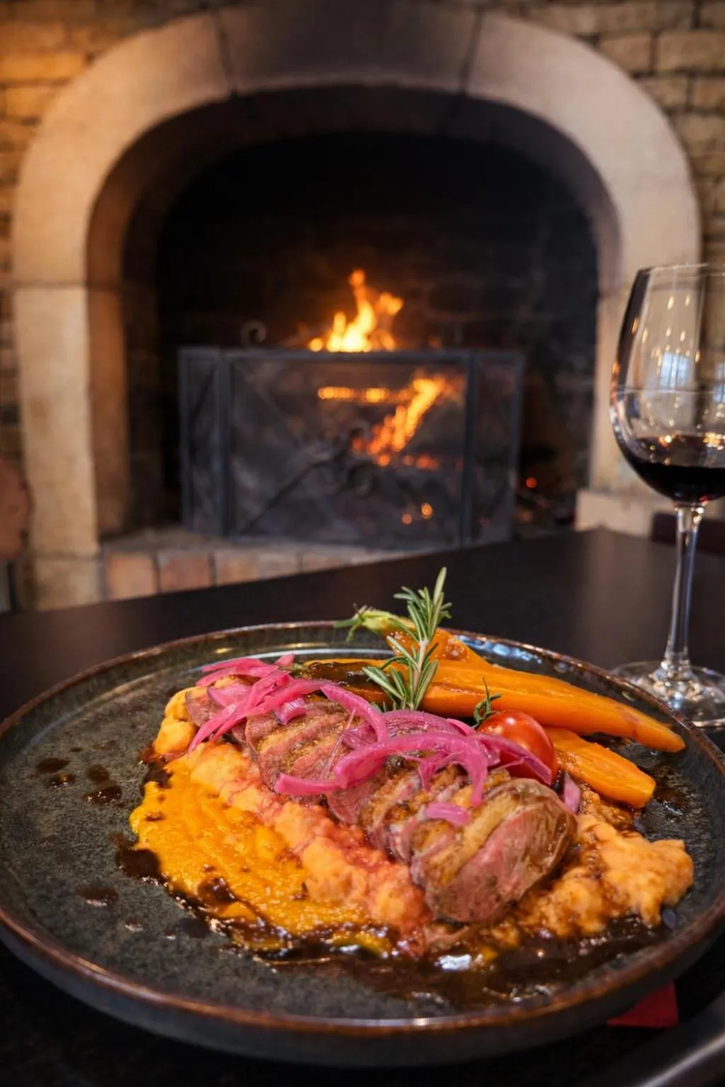 Food and drinks in Aux Prisons de Montagny