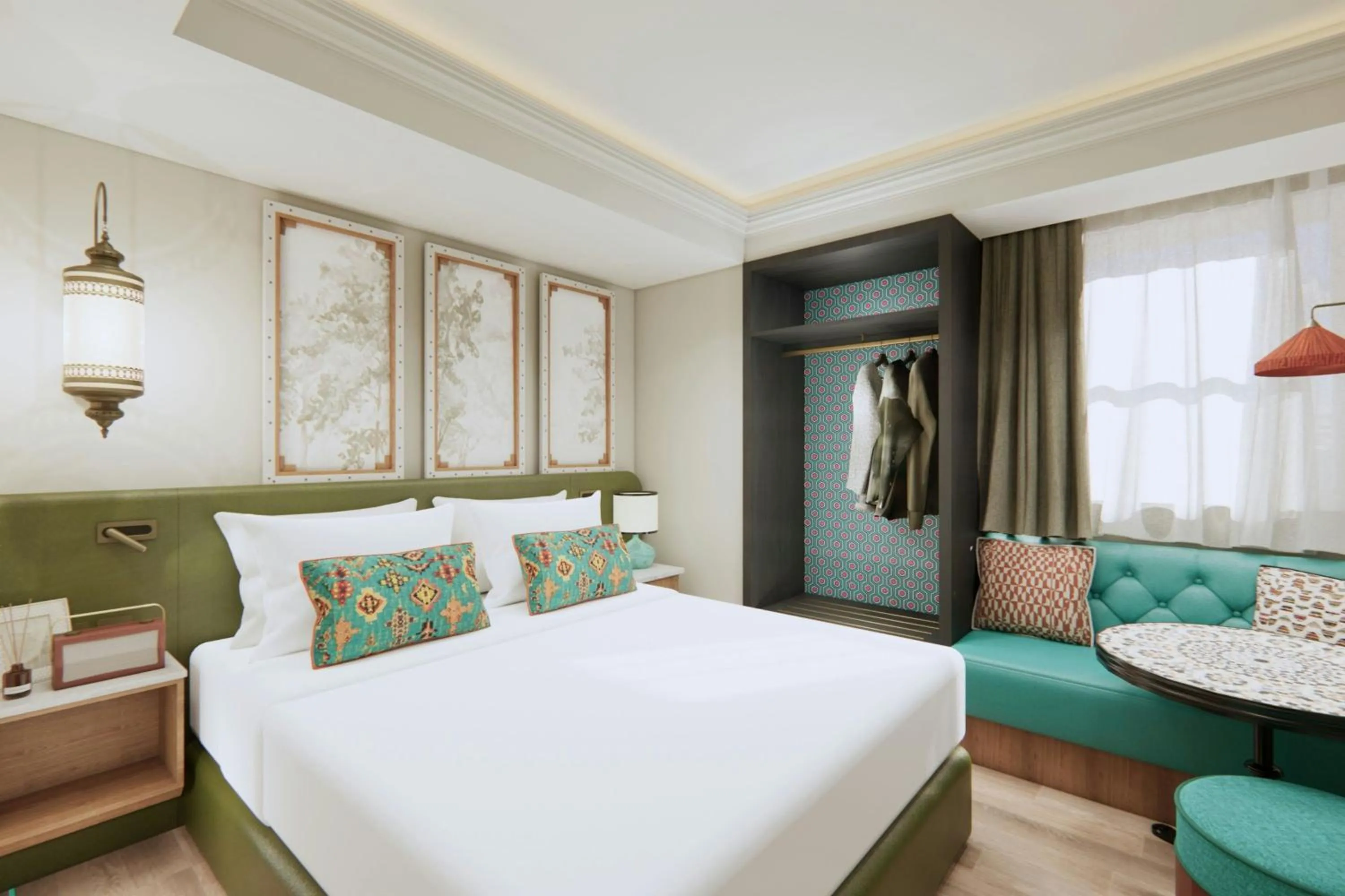 Photo of the whole room, Bed in Hyde & Seek, London Hyde Park, a Tribute Portfolio Hotel
