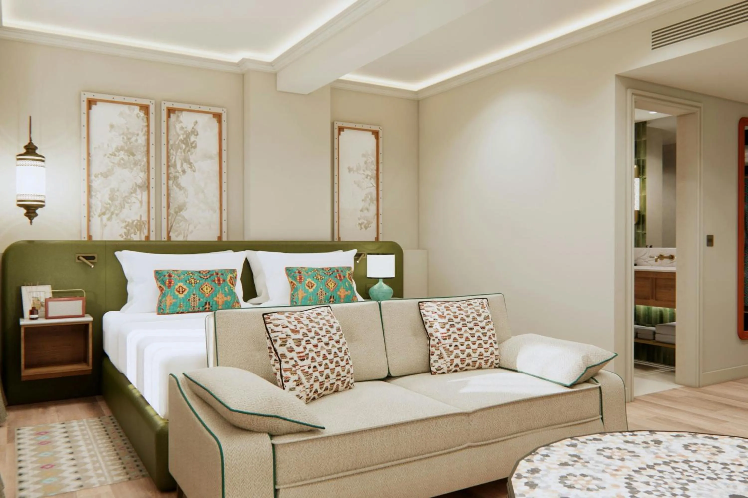 Photo of the whole room, Bed in Hyde & Seek, London Hyde Park, a Tribute Portfolio Hotel