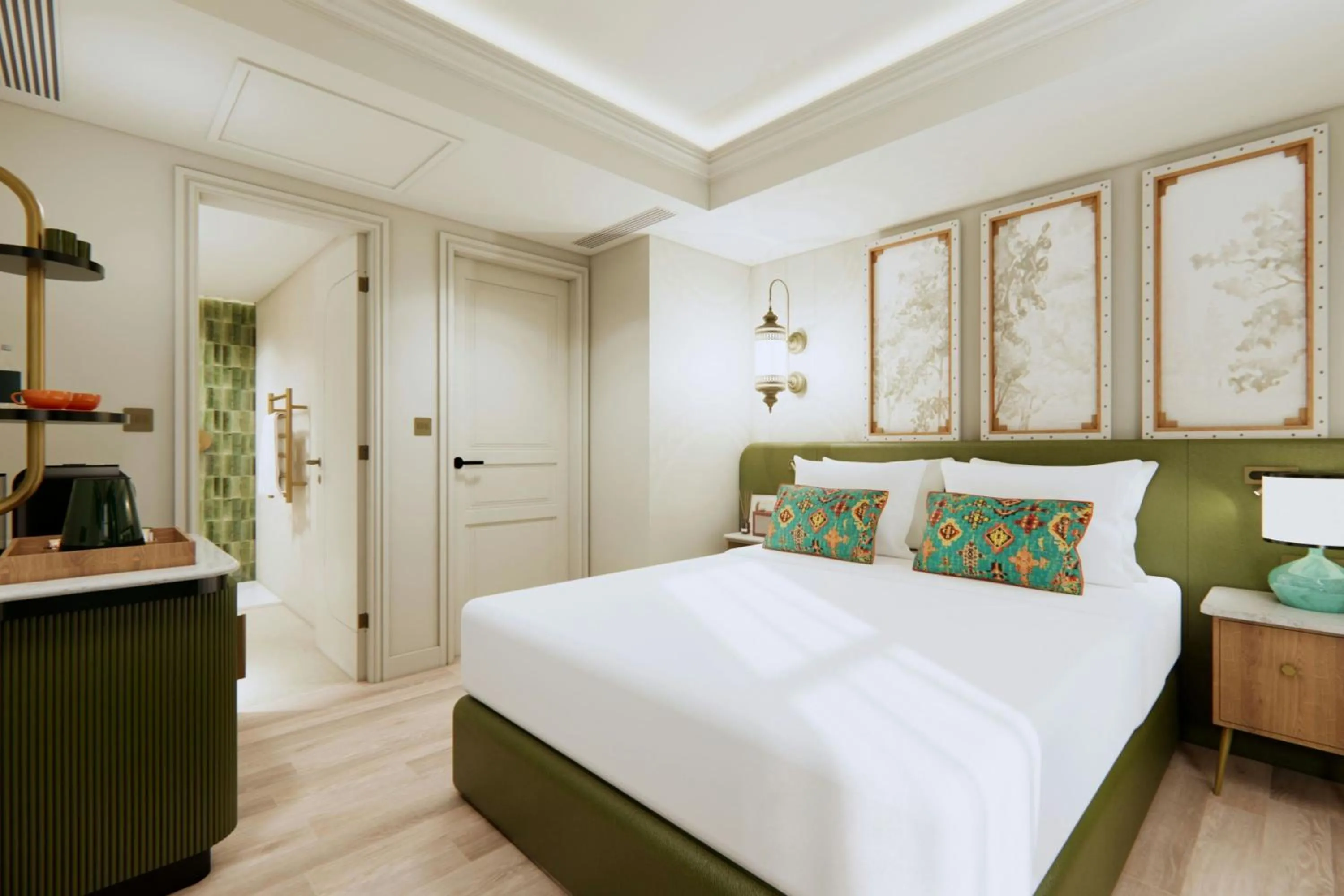 Photo of the whole room, Bed in Hyde & Seek, London Hyde Park, a Tribute Portfolio Hotel