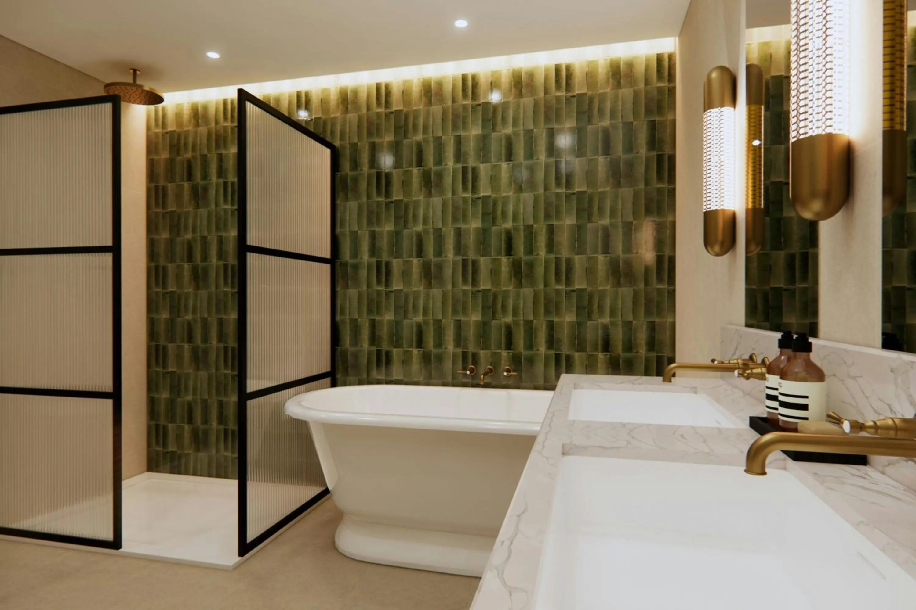 Bathroom in Hyde & Seek, London Hyde Park, a Tribute Portfolio Hotel